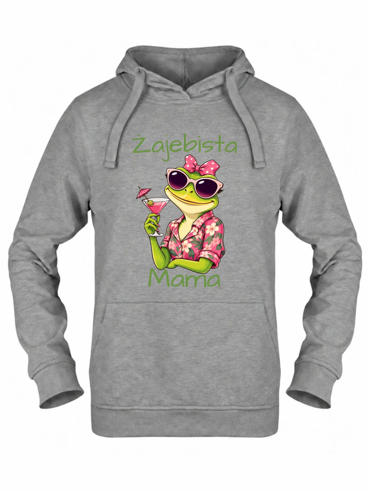 Bluza z kapturem dla mamy - Żajebista Mama DM47