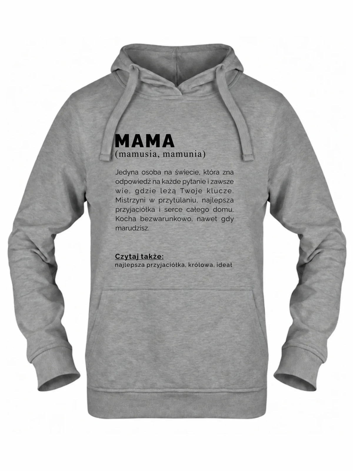 Bluza z kapturem dla mamy - Mama definicja DM40