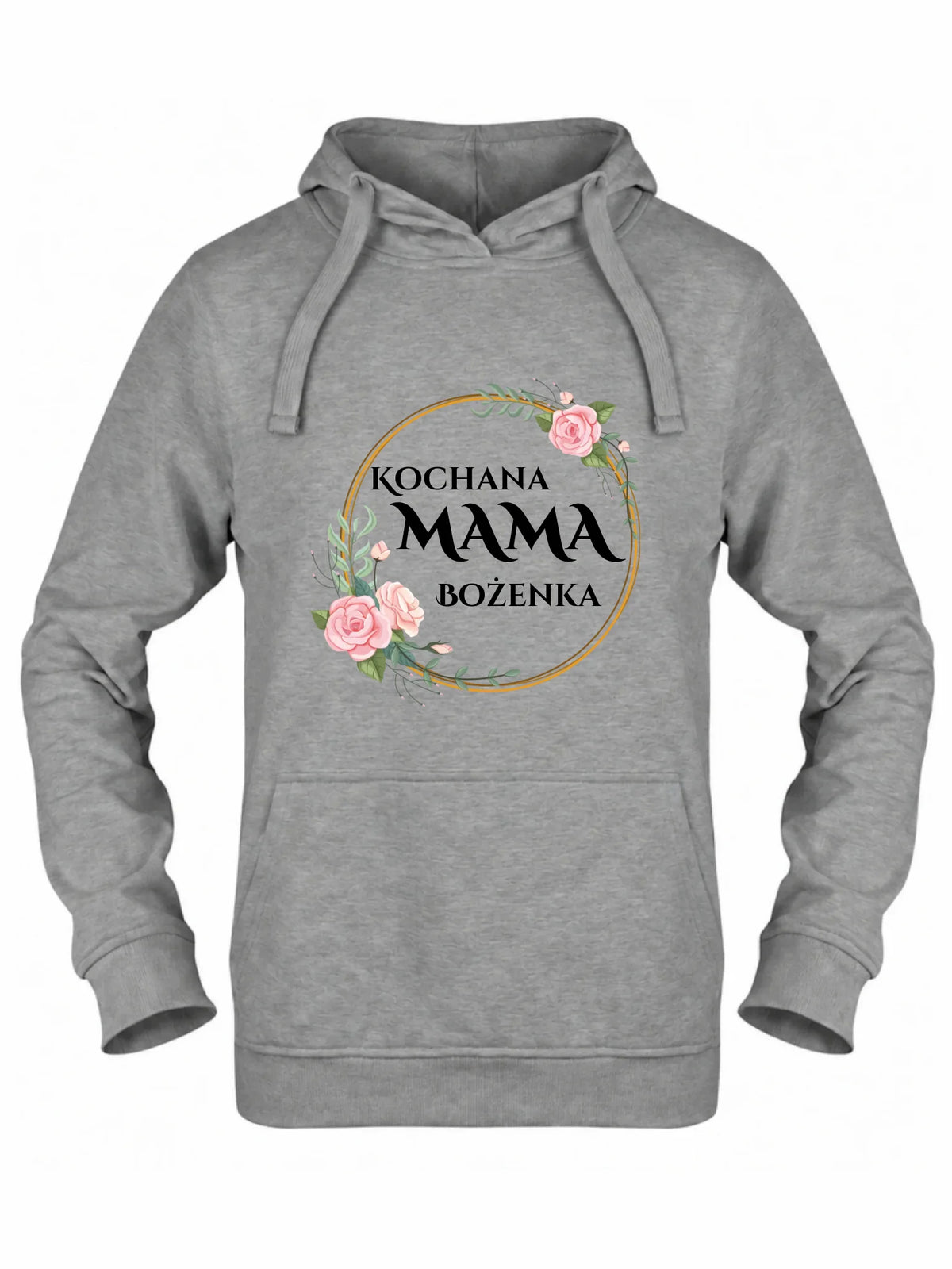 Bluza z kapturem dla mamy - Kochana Mama - personalizowana DM20