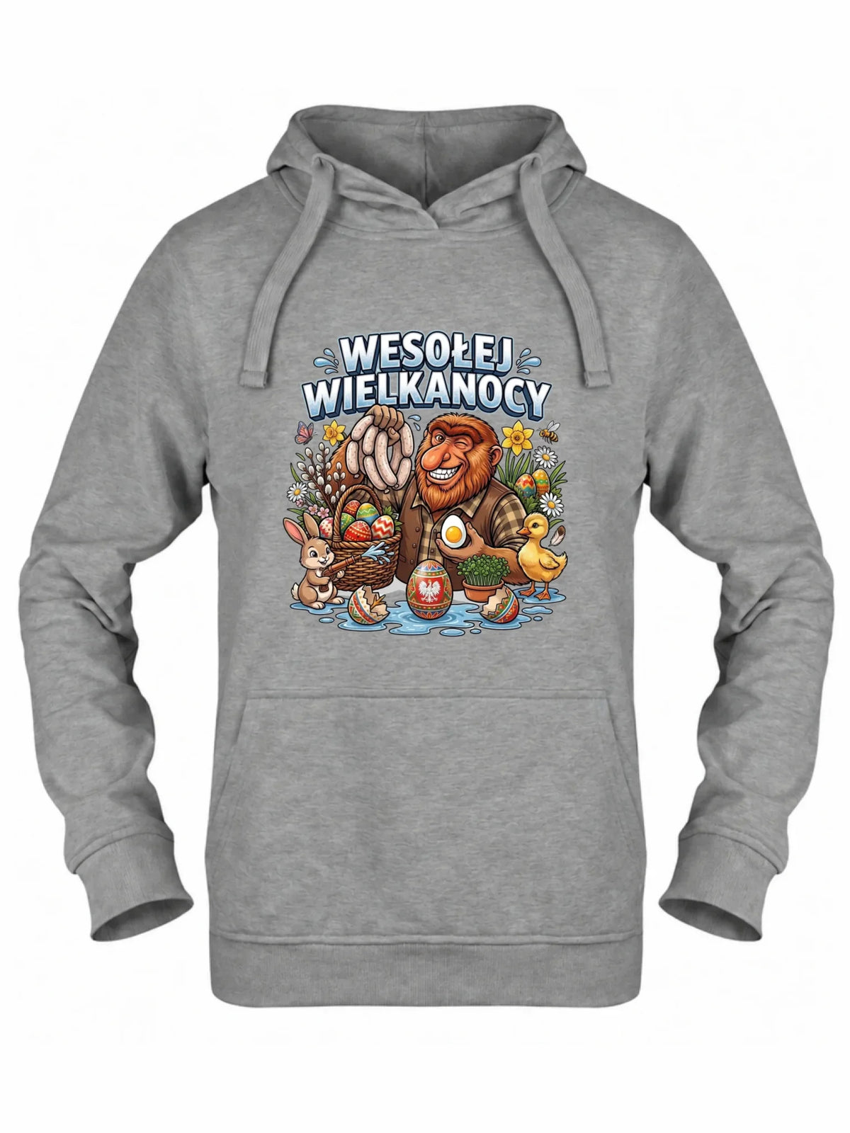 Bluza damska z kapturem wielkanocna - Janusz Nosacz - Wesołej Wielkanocy WN21