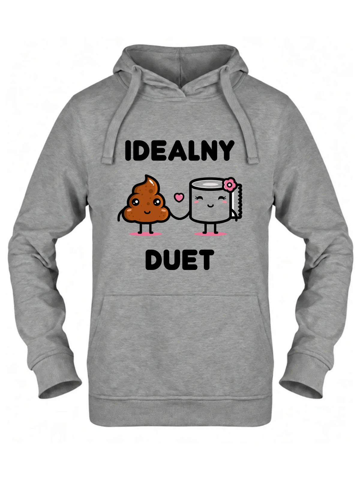 Bluza damska z kapturem - Idealny Duet W92