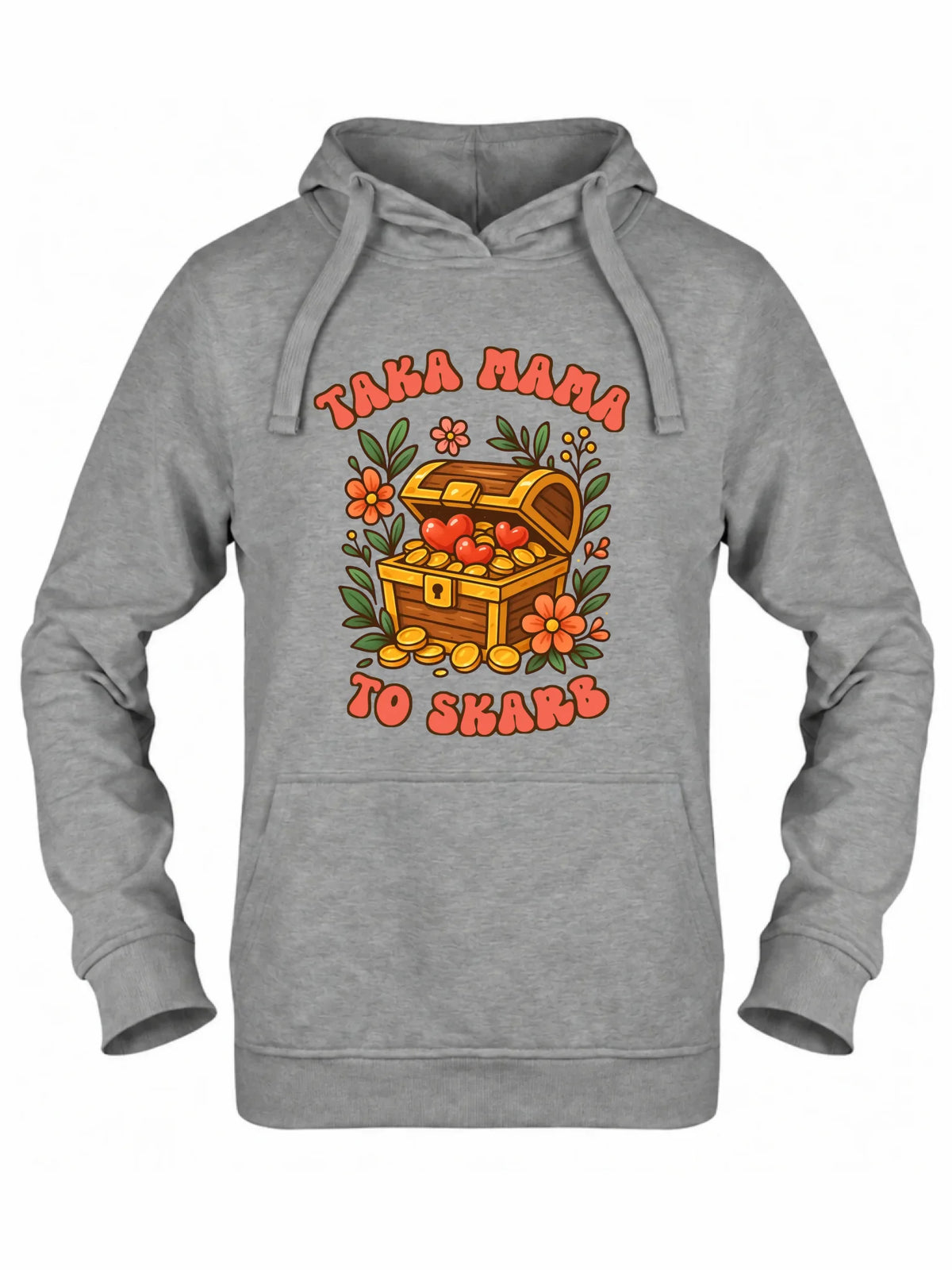 Bluza z kapturem dla mamy - Taka mama to skarb DM12