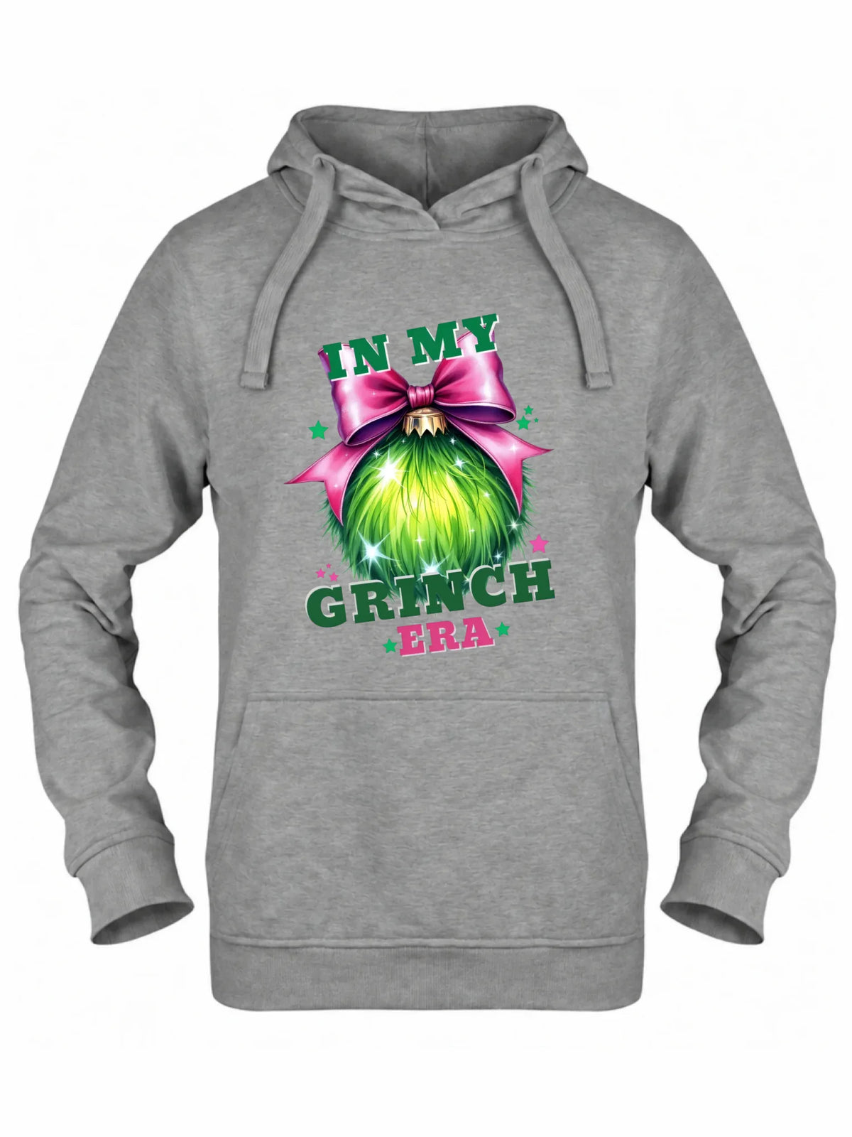 Bluza damska z kapturem świąteczna - In my Grinch era BN26