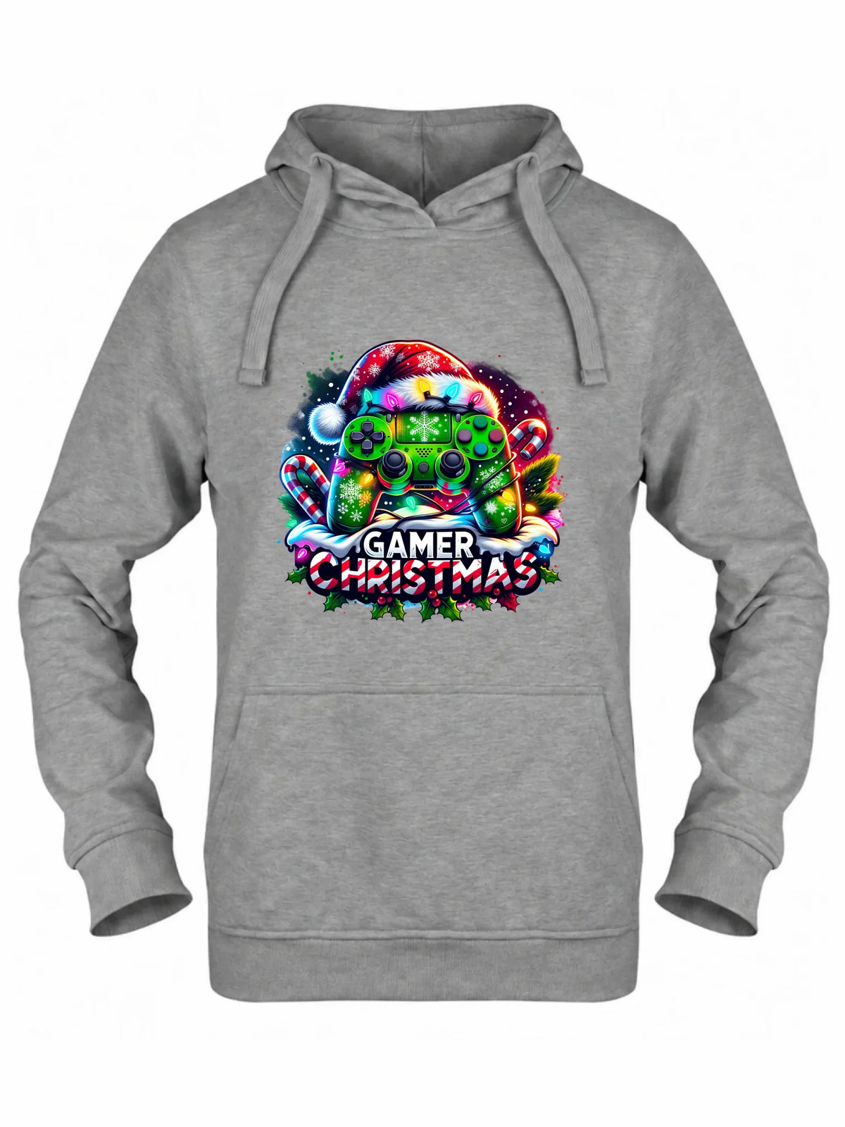 Bluza damska z kapturem świąteczna - prezent dla gracza - Christmas gamer BN22