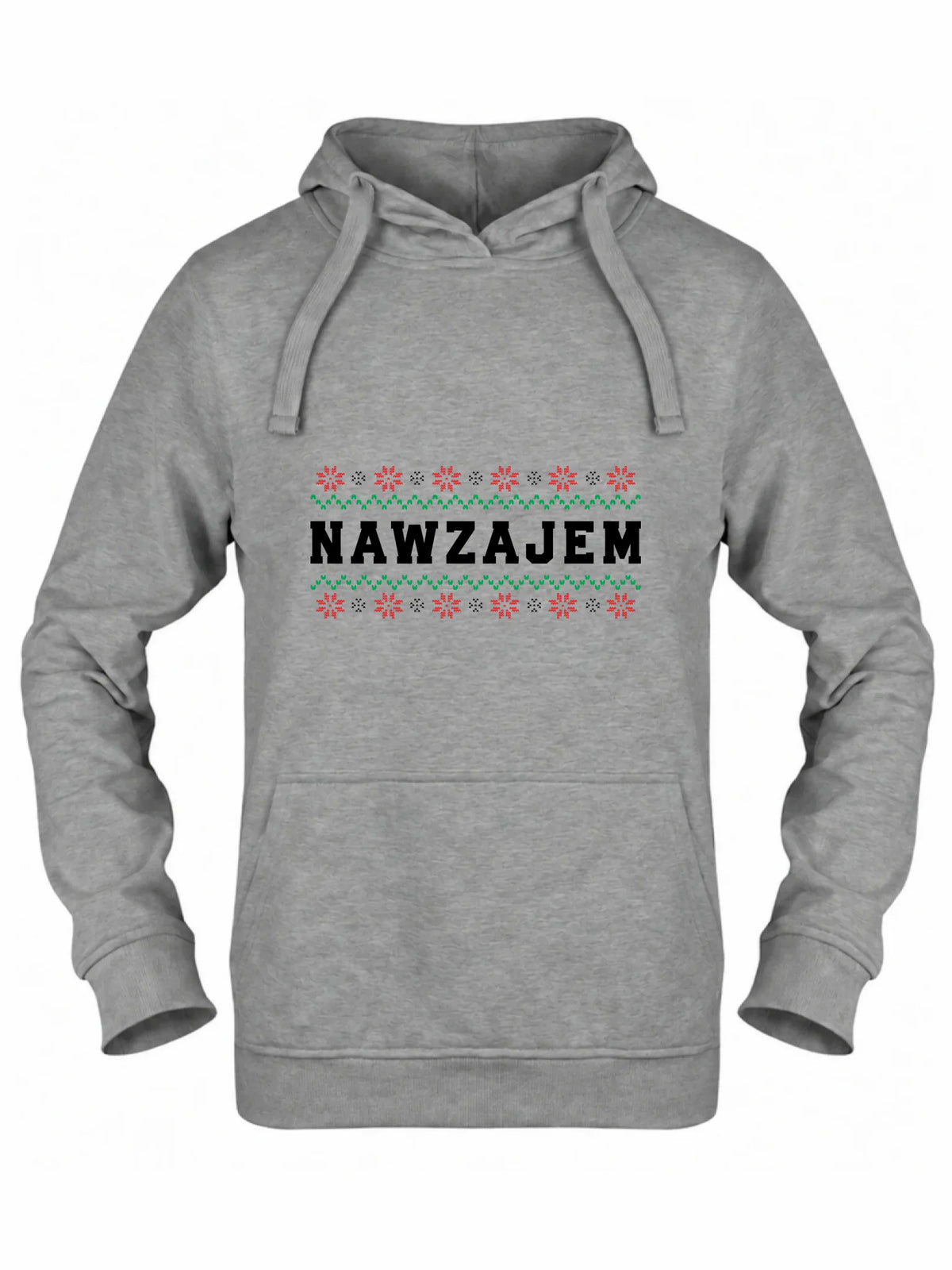 Bluza damska z kapturem świąteczna - Nawzajem BN150