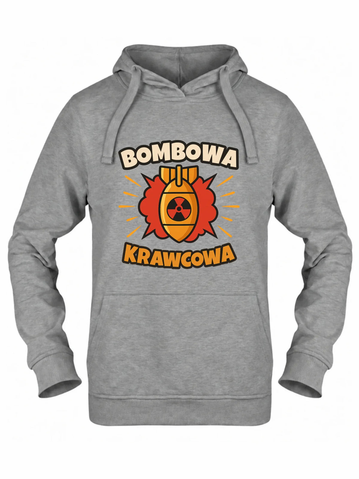 Bluza damska z kapturem szyciowa dla krawcowej - Bombowa krawcowa HS37