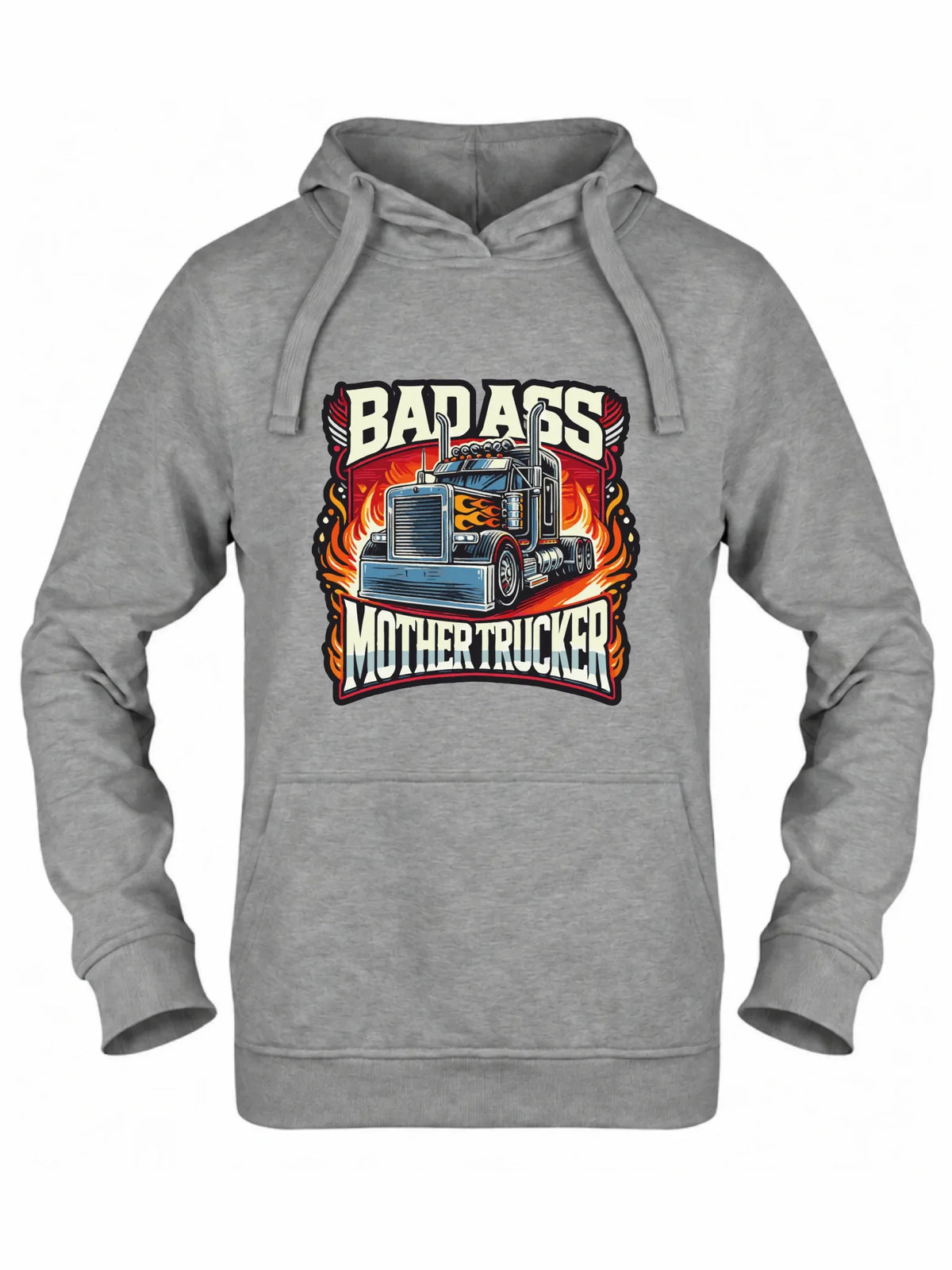 Bluza damska z kapturem dla kierowcy tira - Badass Mother Trucker ZKT04