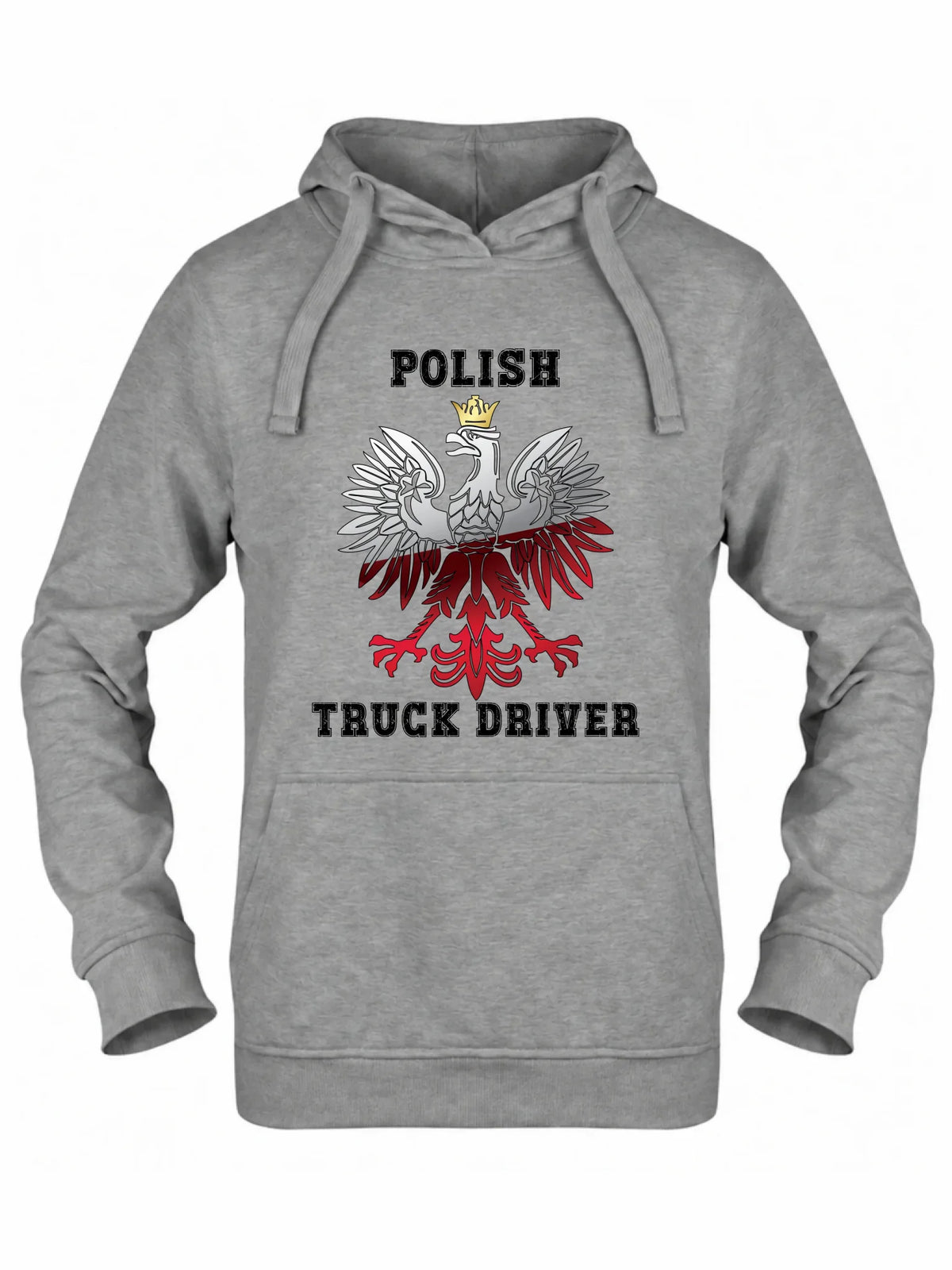 Bluza damska z kapturem dla kierowcy ciężarówki - Polish Truck Driver ZKT06