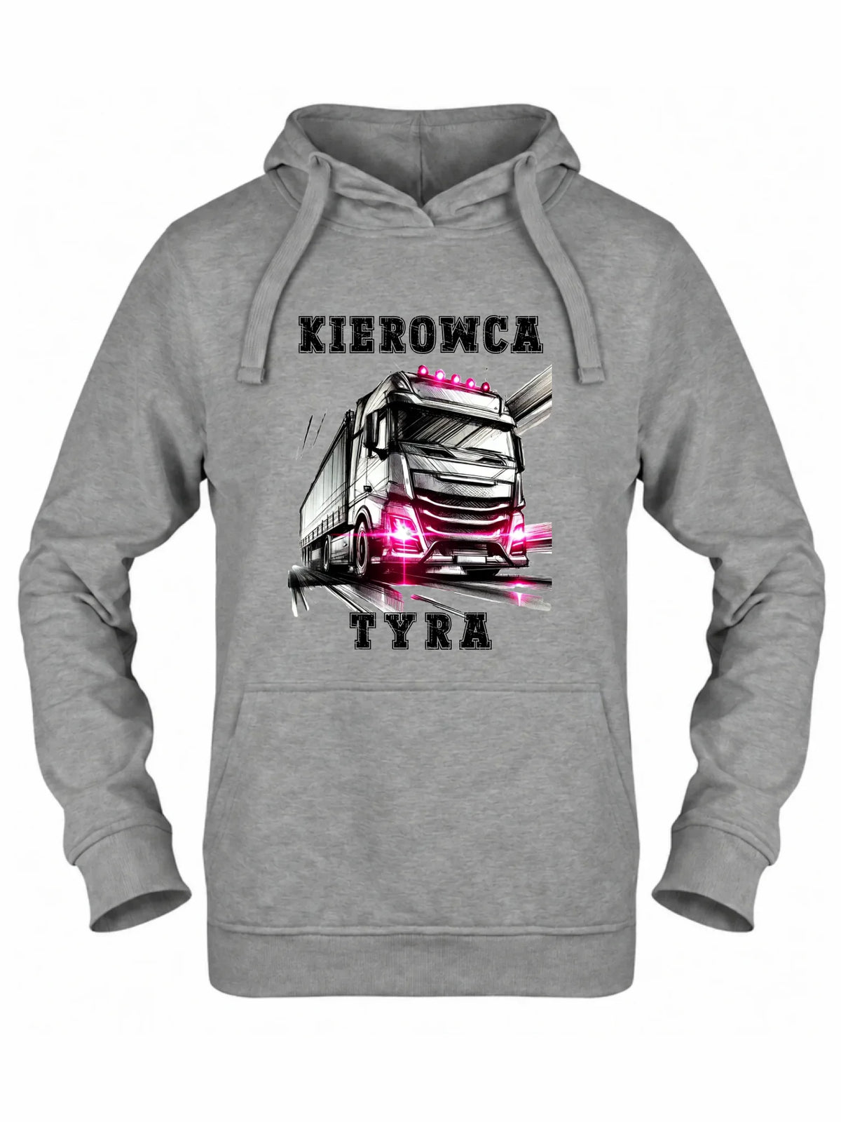 Bluza damska z kapturem dla kierowcy ciężarówki - Kierowca tyra ZKT15