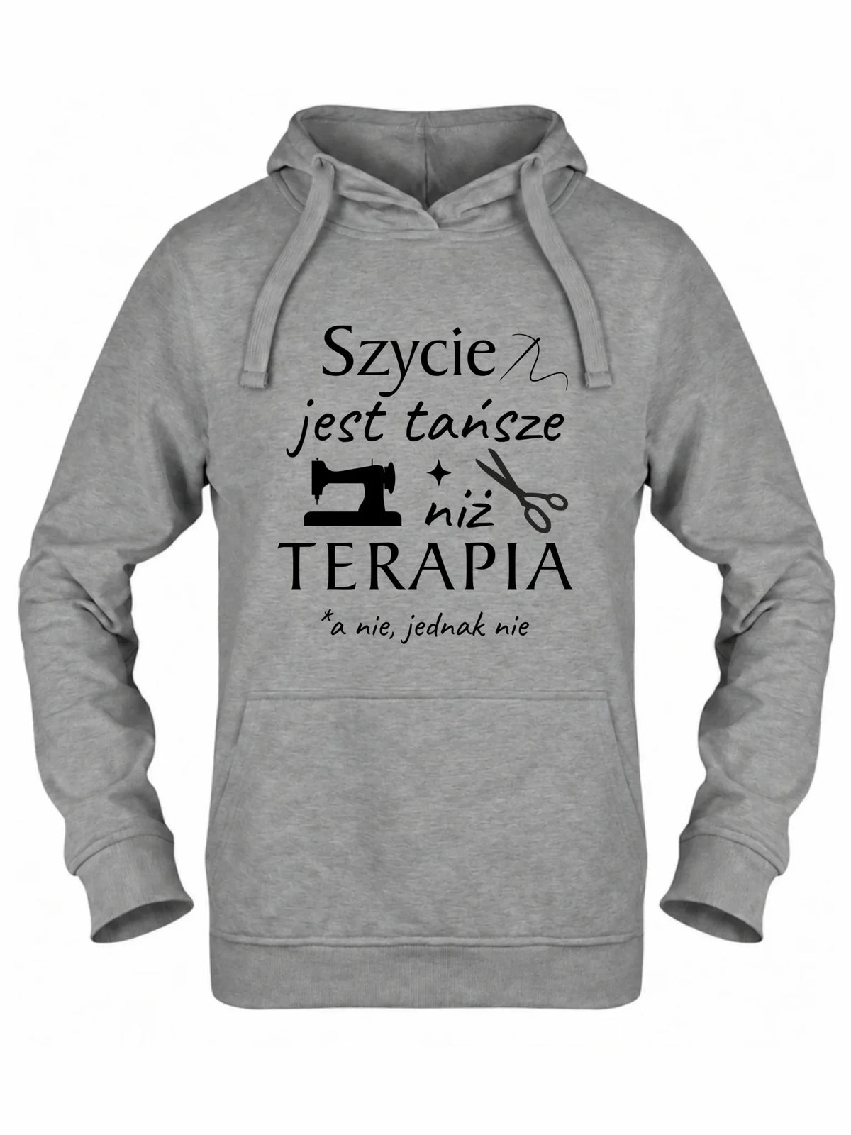 Bluza damska z kapturem szyciowa dla krawcowej - Szycie tańsze niż terapia HS04
