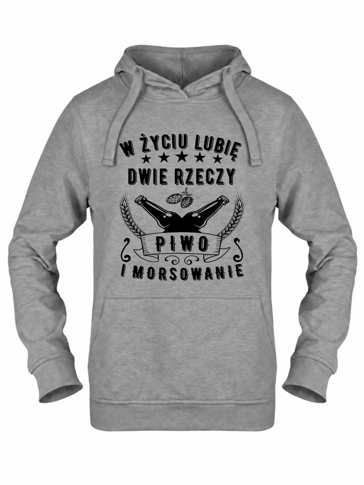 Bluza damska z kapturem - prezent dla morsa - Piwo i morsowanie - Mors HM09