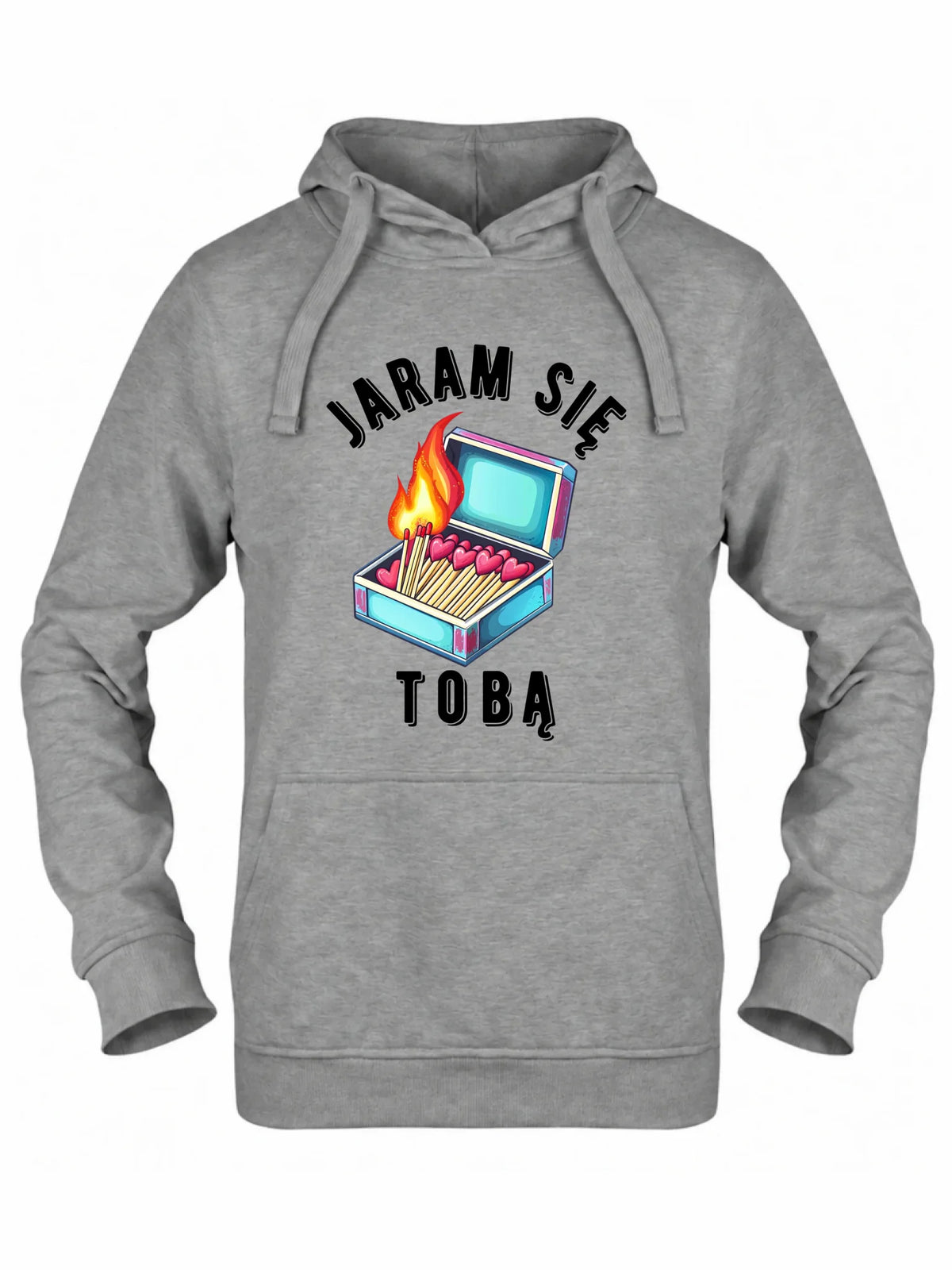 Bluza damska z kapturem - Jaram się Tobą W39