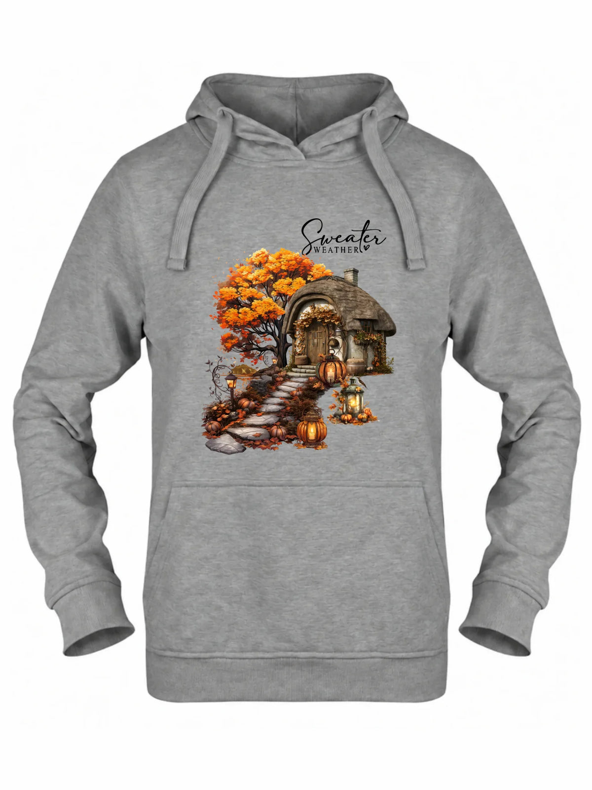 Bluza damska z kapturem jesieniara - Sweater weather JS15