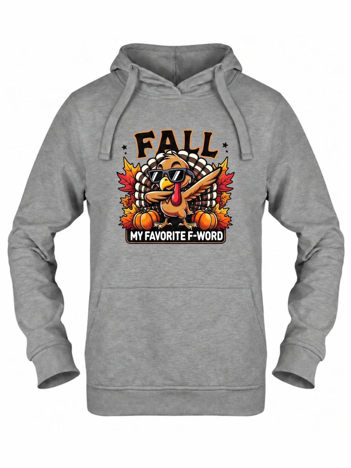 Bluza damska z kapturem jesieniara - FALL my favorite F-word JS11
