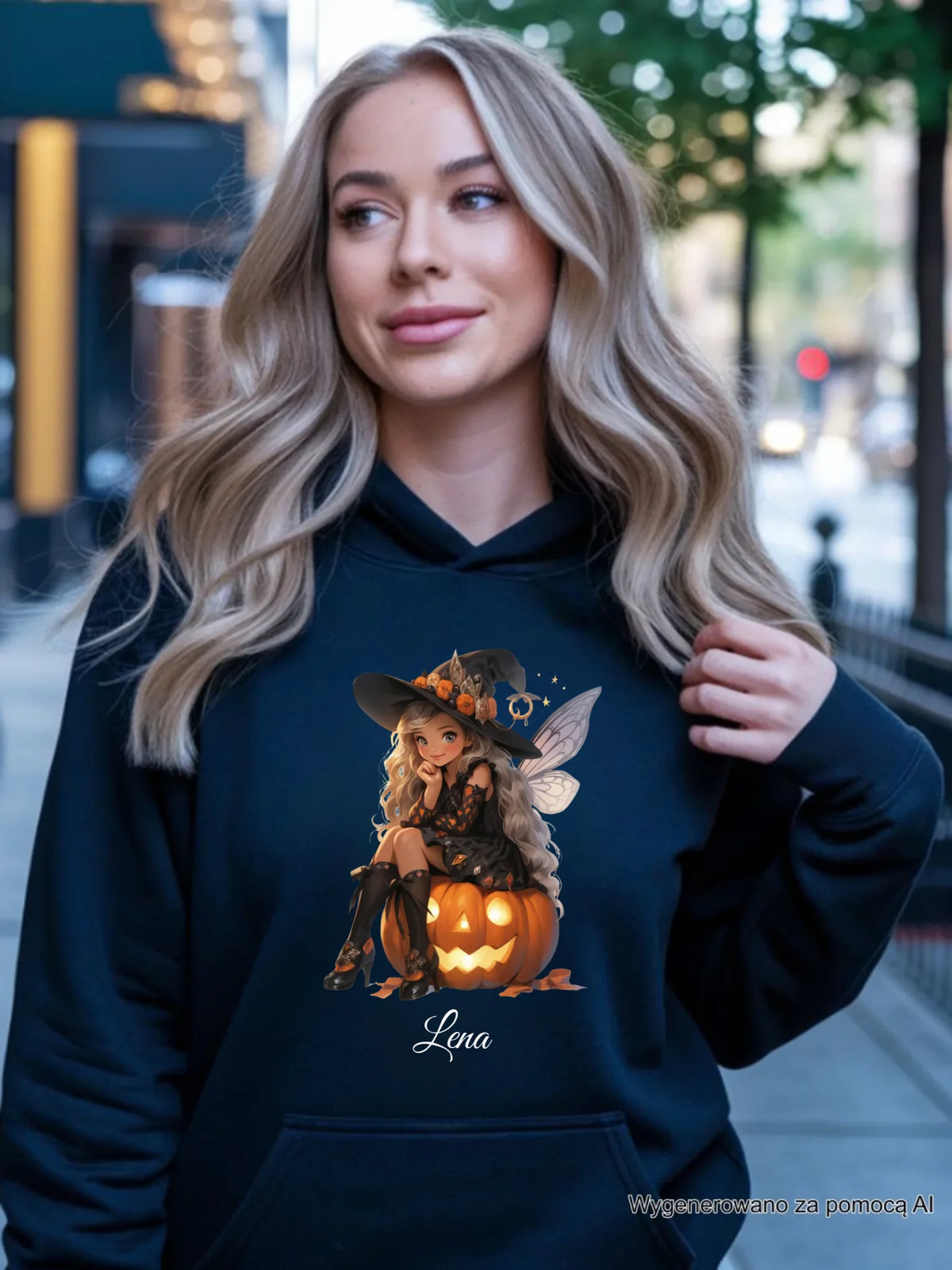 Bluza damska na Halloween - Wróżka - wybierz postać - personalizowana HL02