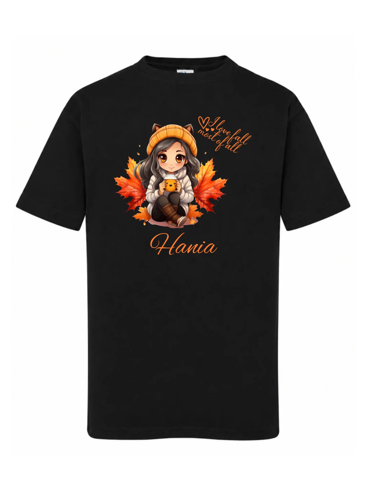 Koszulka dziecięca jesienna - Anime - personalizowana JS06