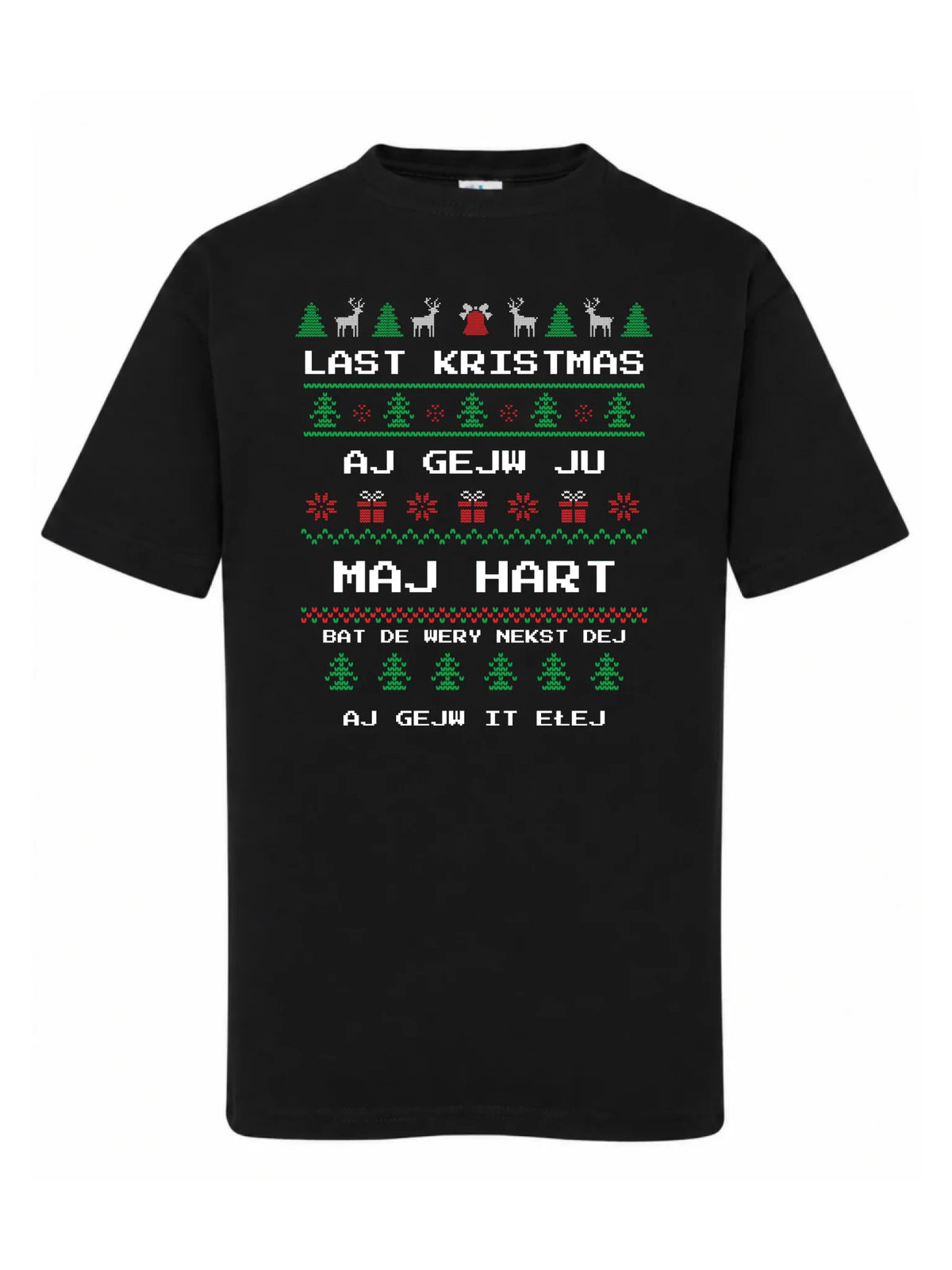 Koszulka dziecięca świąteczna - Last kristmas aj gejw ju maj hart BN13