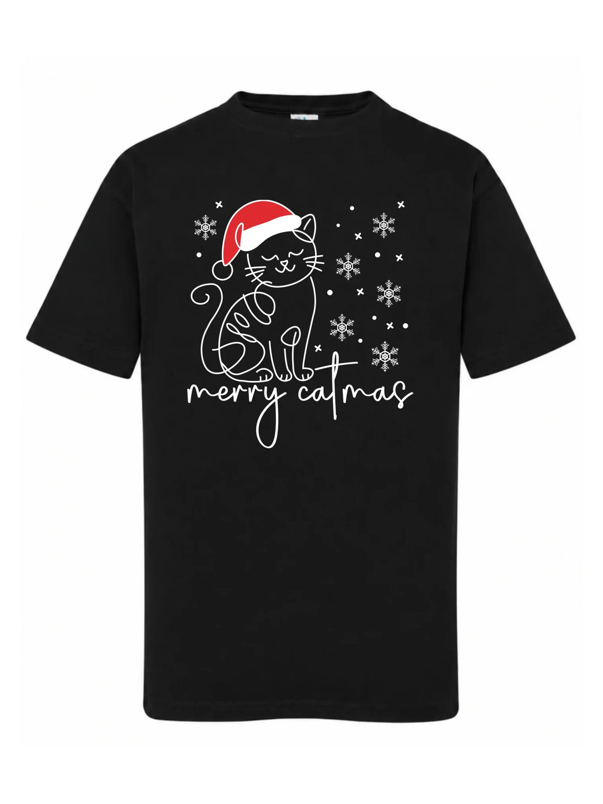 Koszulka dziecięca świąteczna - Kot Merry catmas BN151
