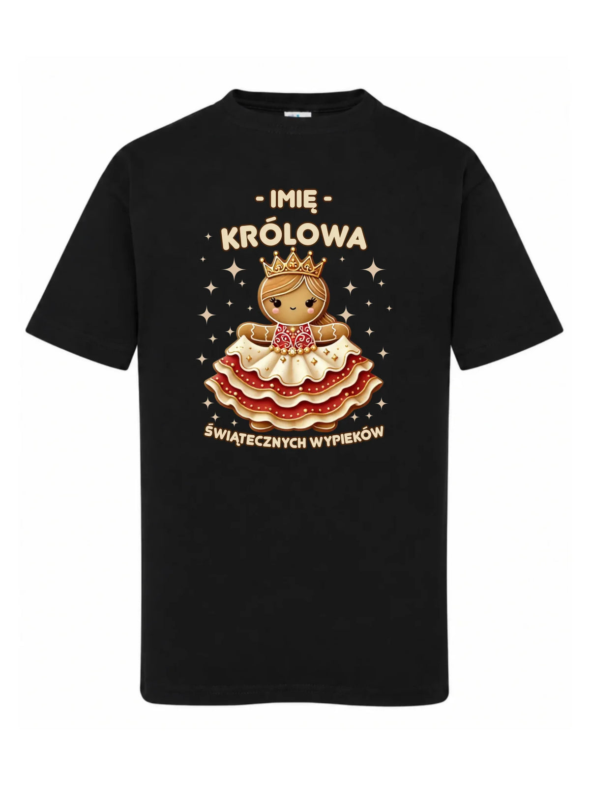 Koszulka dziecięca świąteczna - Królowa świątecznych wypieków - personalizowana BN28