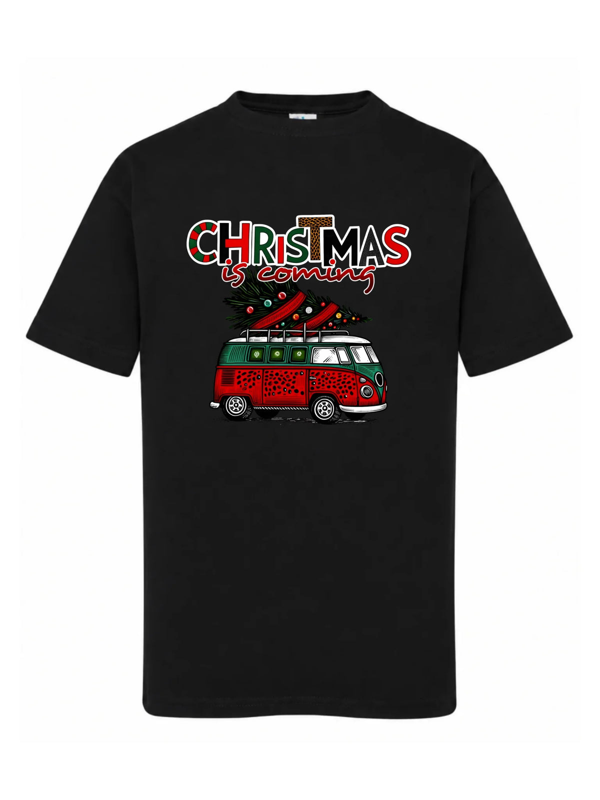 Koszulka dziecięca świąteczna - Kamper Christmas is coming BN42