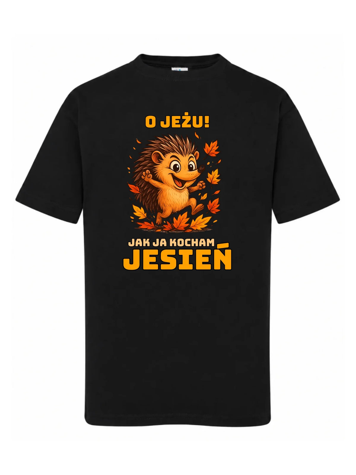 Koszulka dziecięca jesienna - O JEŻU! Jak ja kocham jesień JS31