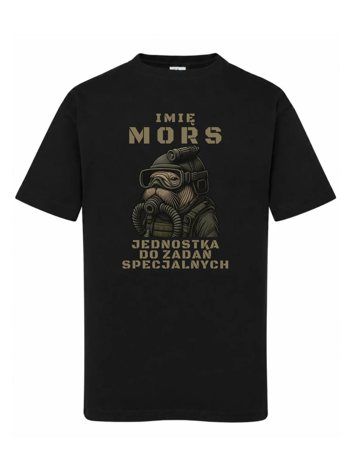 Koszulka dziecięca - prezent dla morsa - Mors do zadań specjalnych - personalizowana HM07