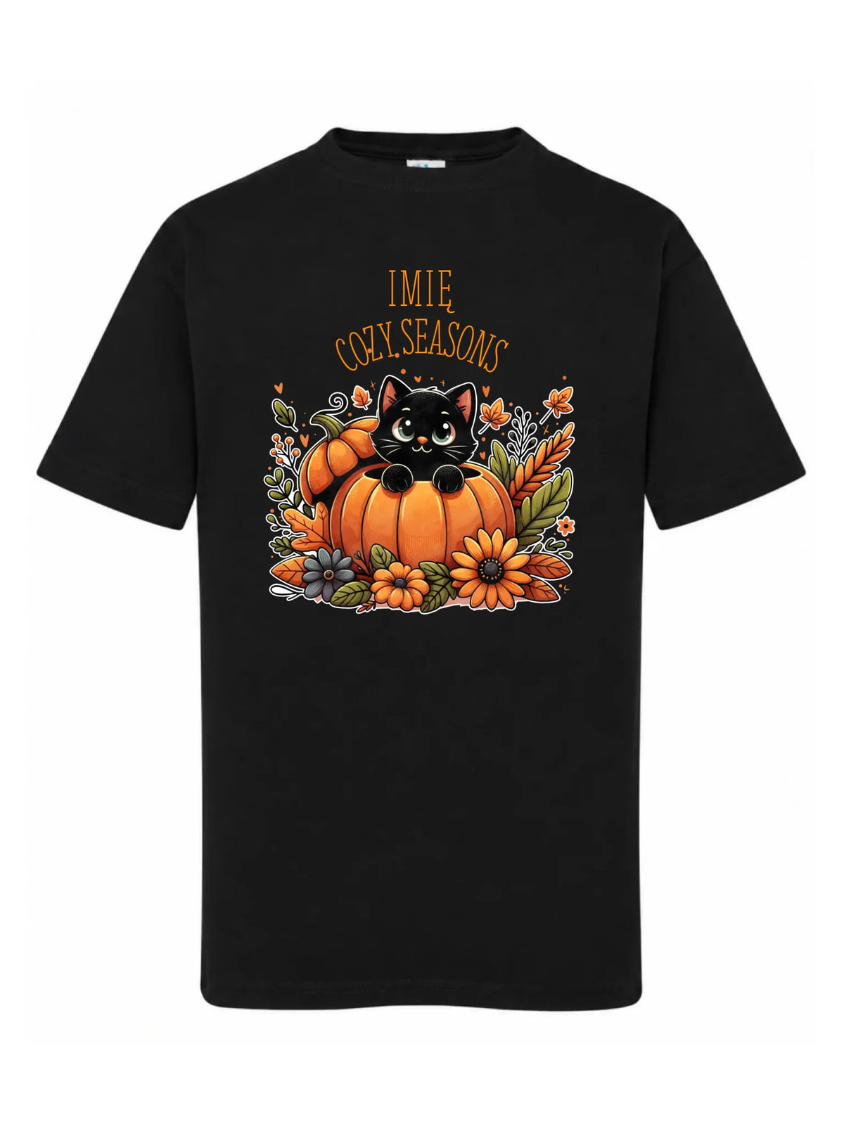 Koszulka dziecięca jesienna - Cozy Seasons - personalizowana JS01