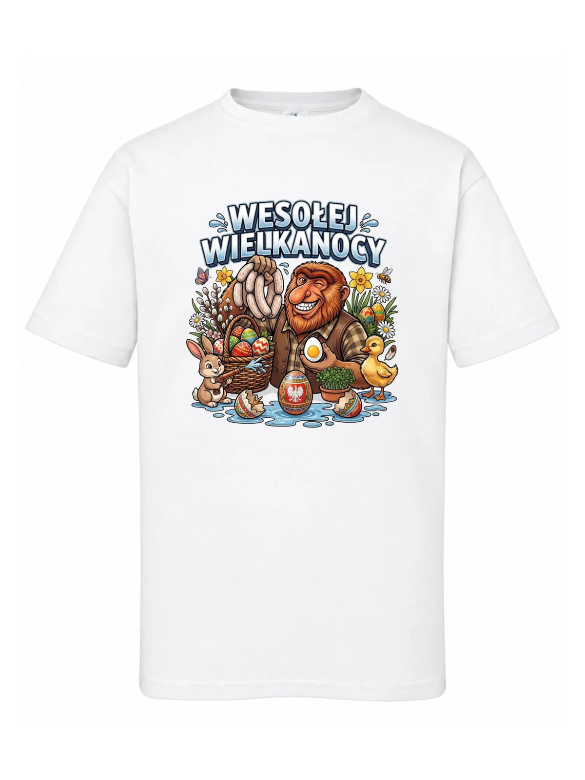 Koszulka dziecięca wielkanocna - Janusz Nosacz - Wesołej Wielkanocy WN21
