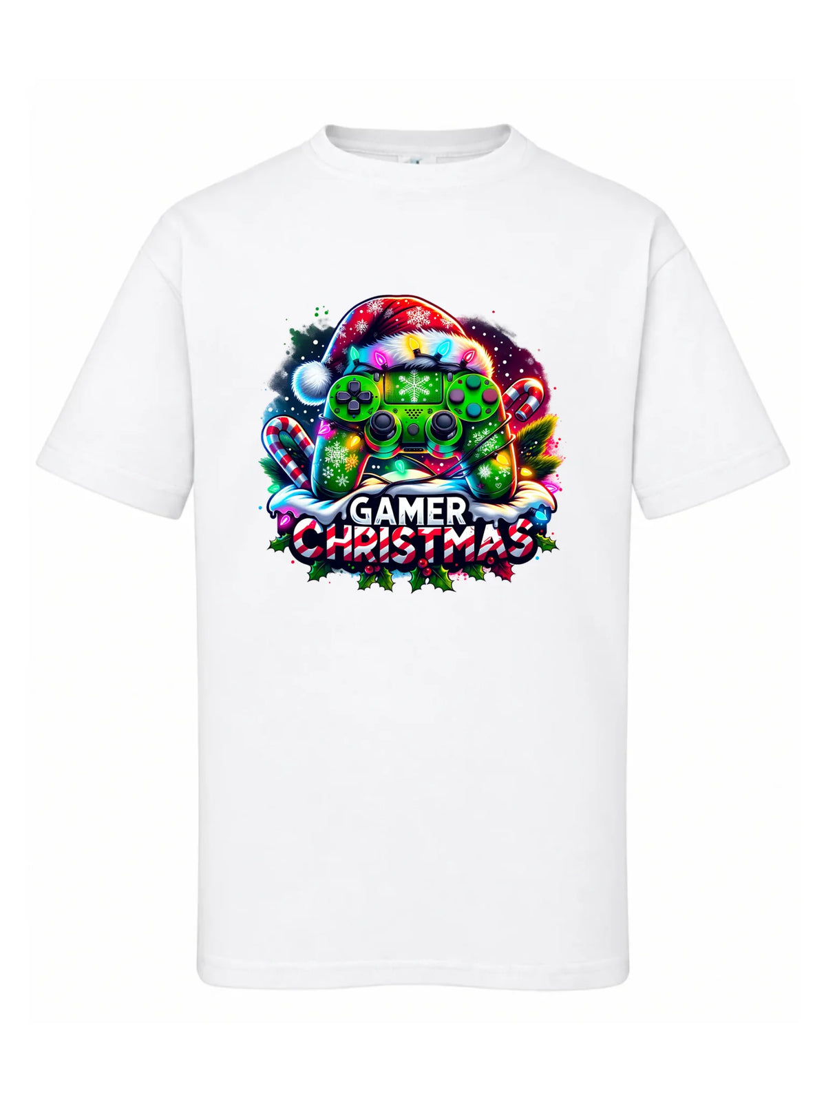 Koszulka dziecięca świąteczna - prezent dla gracza - Christmas gamer BN22