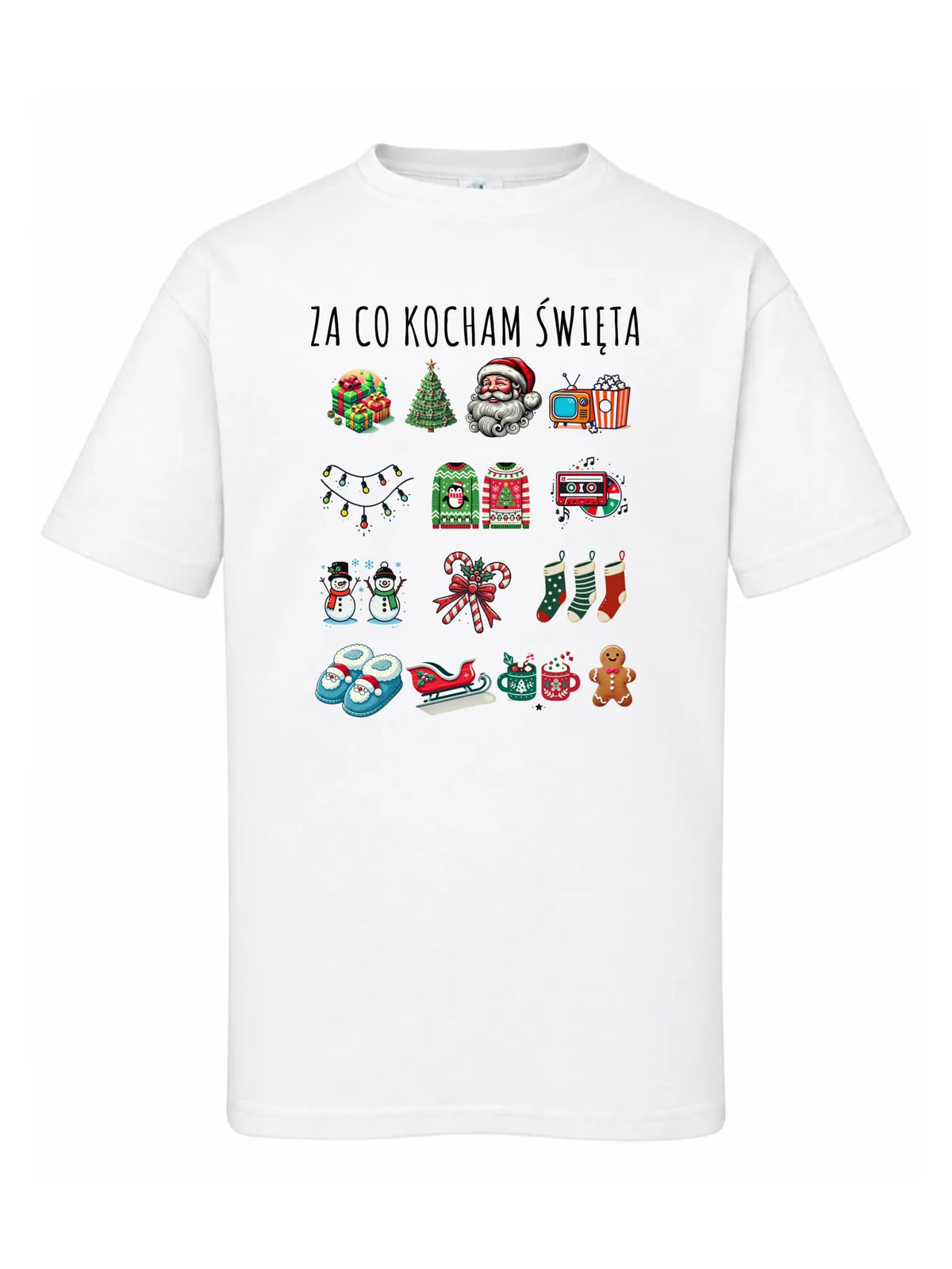 Koszulka dziecięca świąteczna - Za co kocham święta BN130