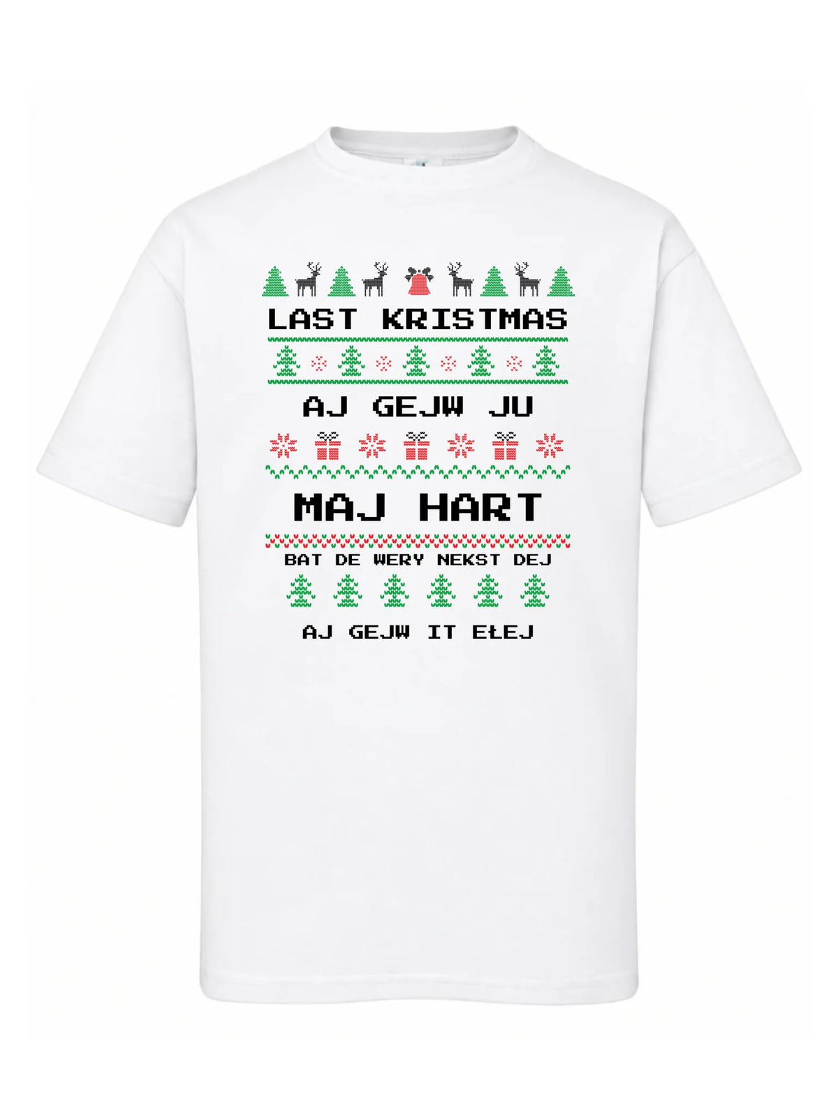 Koszulka dziecięca świąteczna - Last kristmas aj gejw ju maj hart BN13