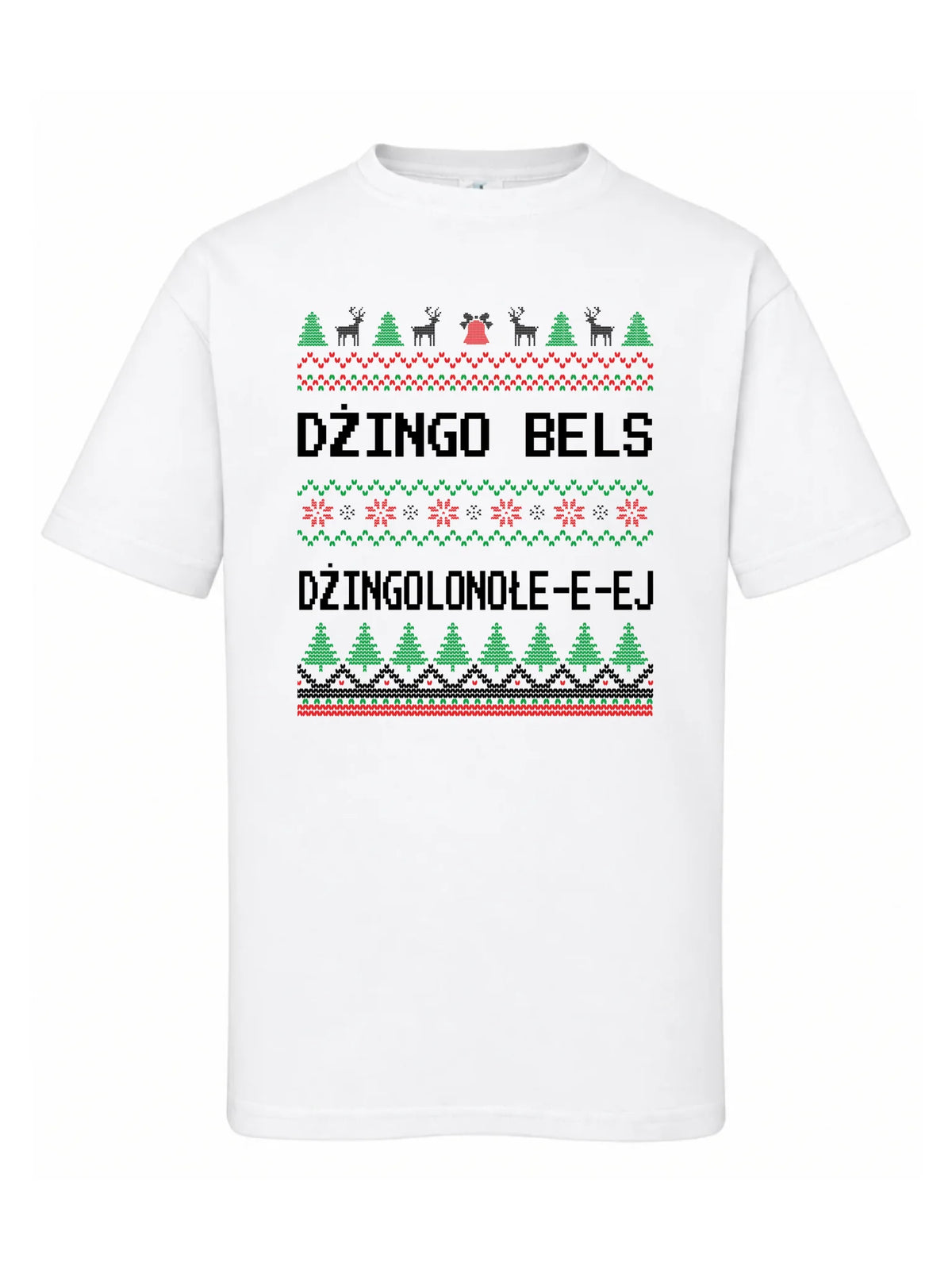 Koszulka dziecięca świąteczna - prezent na Święta - Dżingo bels BN11