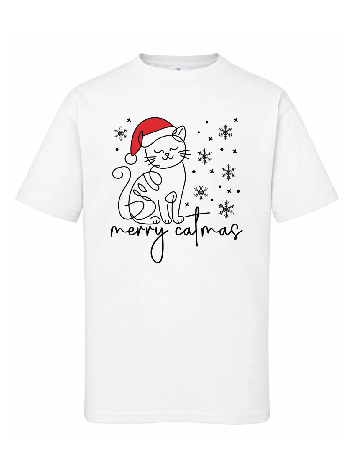 Koszulka dziecięca świąteczna - Kot Merry catmas BN151