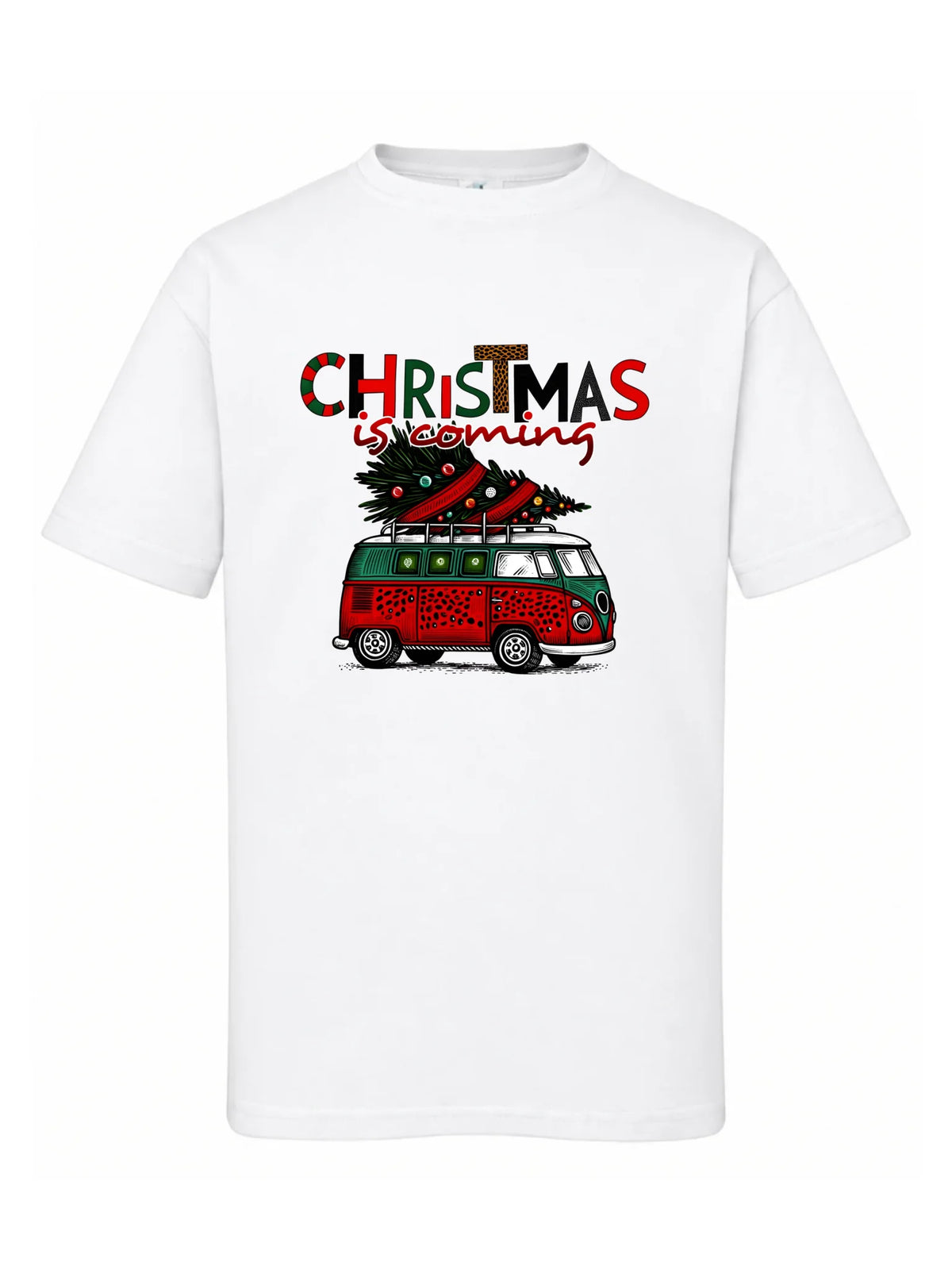 Koszulka dziecięca świąteczna - Kamper Christmas is coming BN42