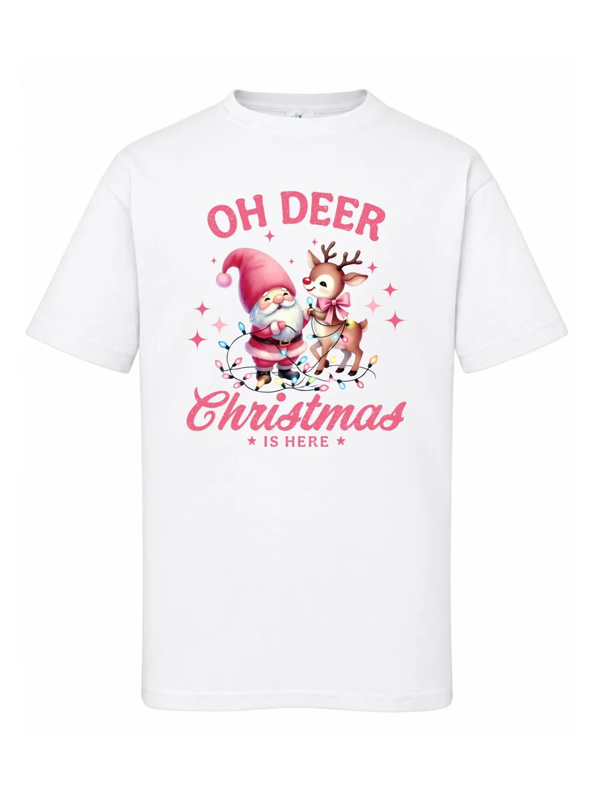 Koszulka dziecięca świąteczna - Oh deer Christmas is here BN59