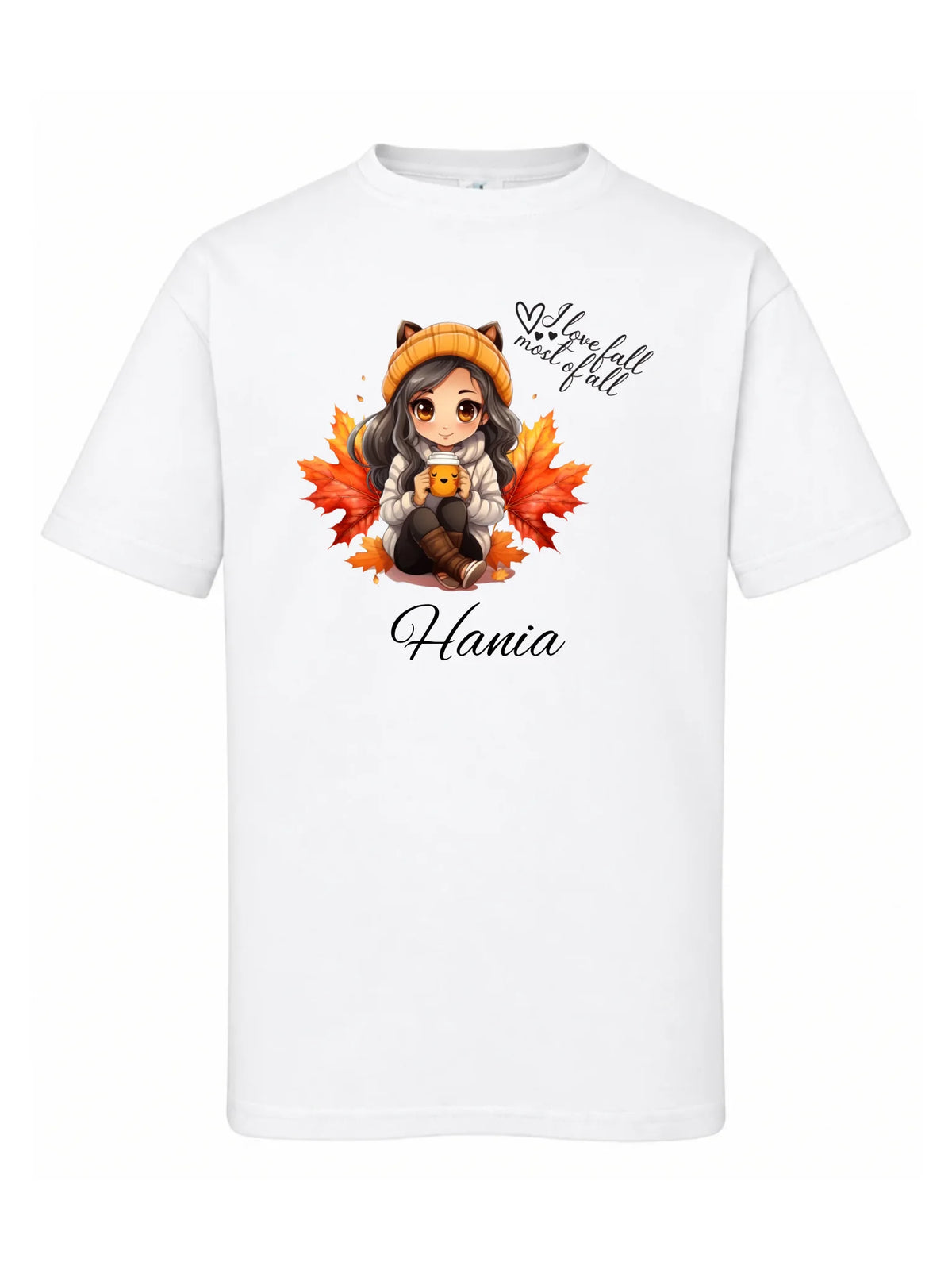 Koszulka dziecięca jesienna - Anime - personalizowana JS06