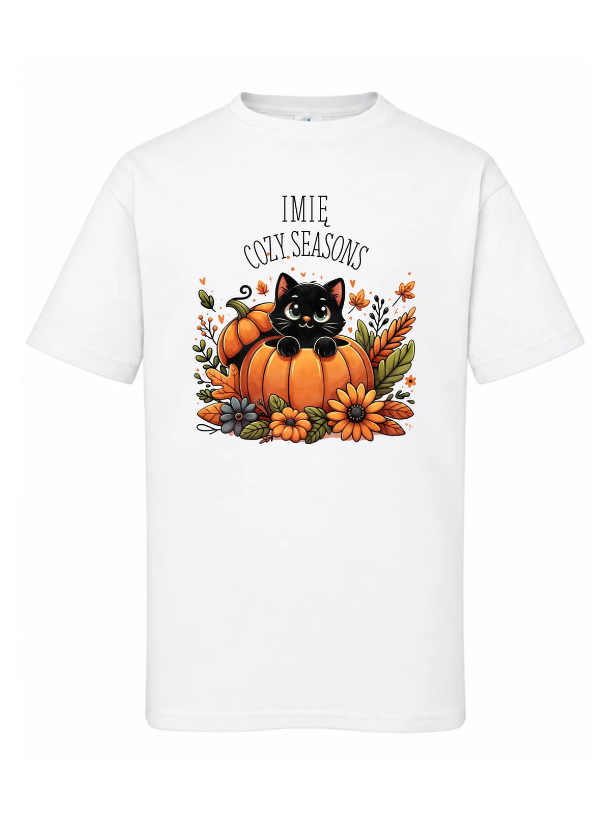 Koszulka dziecięca jesienna - Cozy Seasons - personalizowana JS01