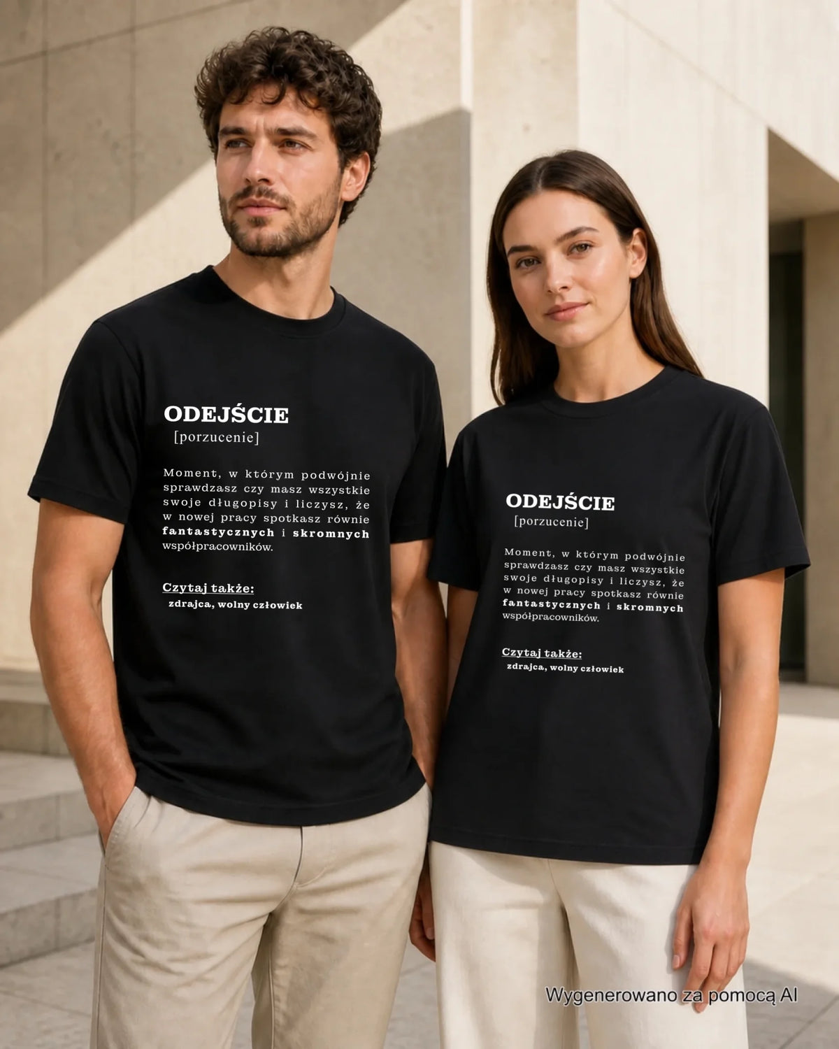 Koszulka - Odejście z pracy [porzucenie]