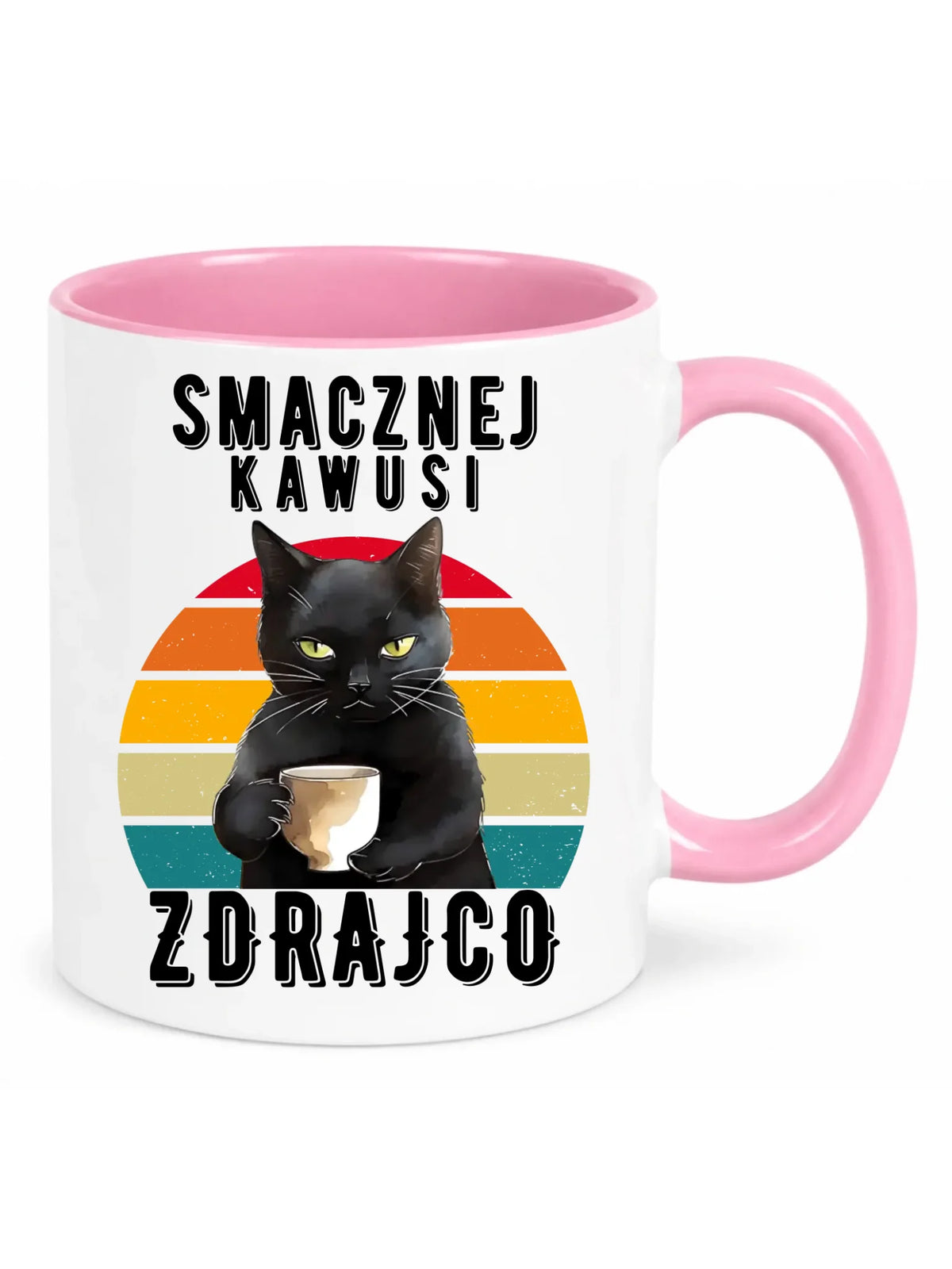 Kubek na odejście z pracy - Smacznej kawusi Zdrajco