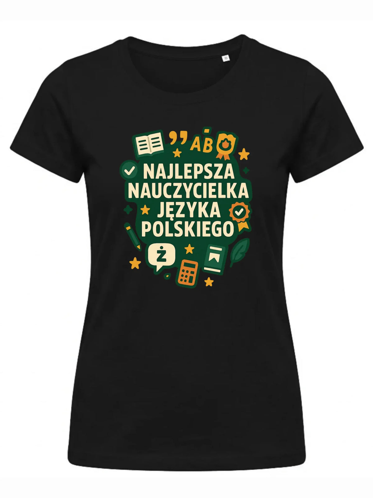 Koszulka damska dla nauczycielki - Najlepsza nauczycielka języka polskiego N75