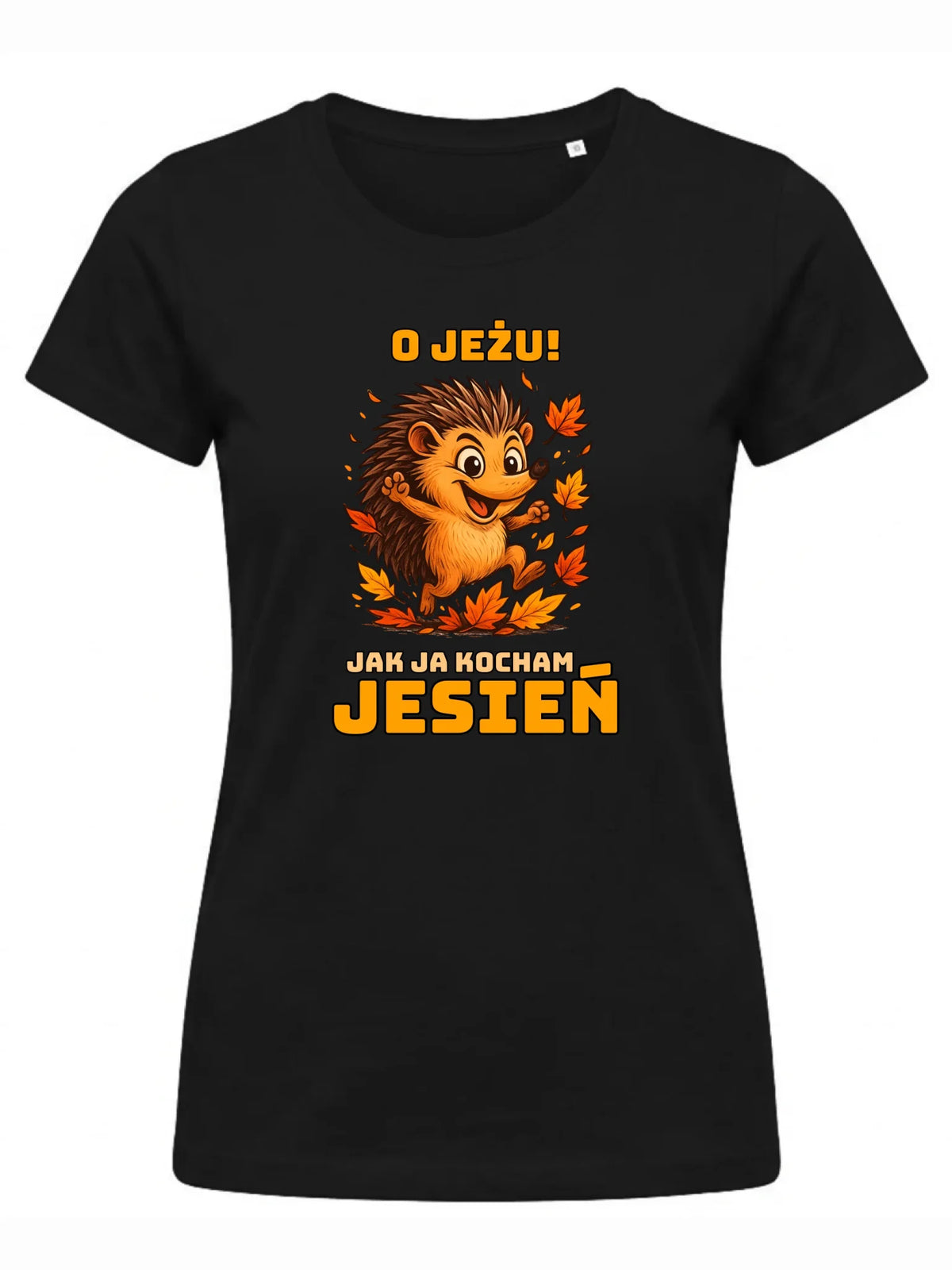 Koszulka damska jesienna - O JEŻU! Jak ja kocham jesień JS31