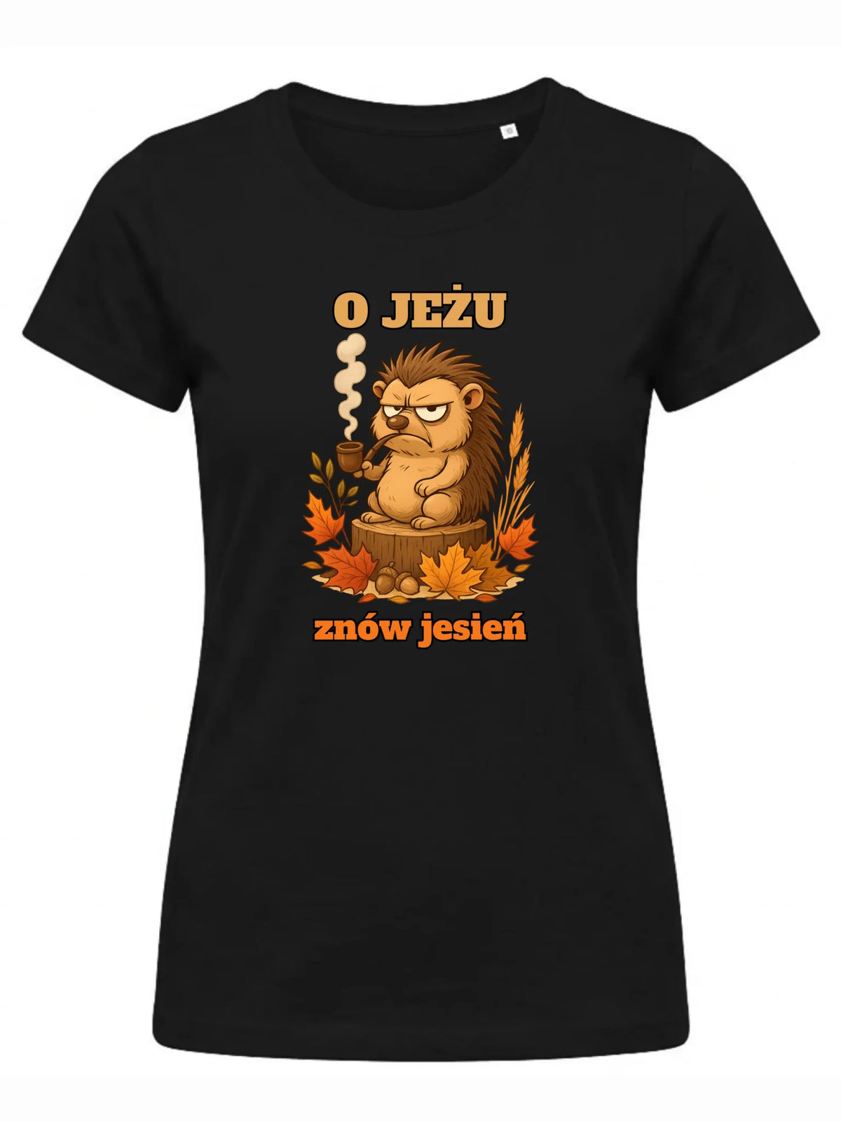 Koszulka damska jesienna - O jeżu znów jesień JS20