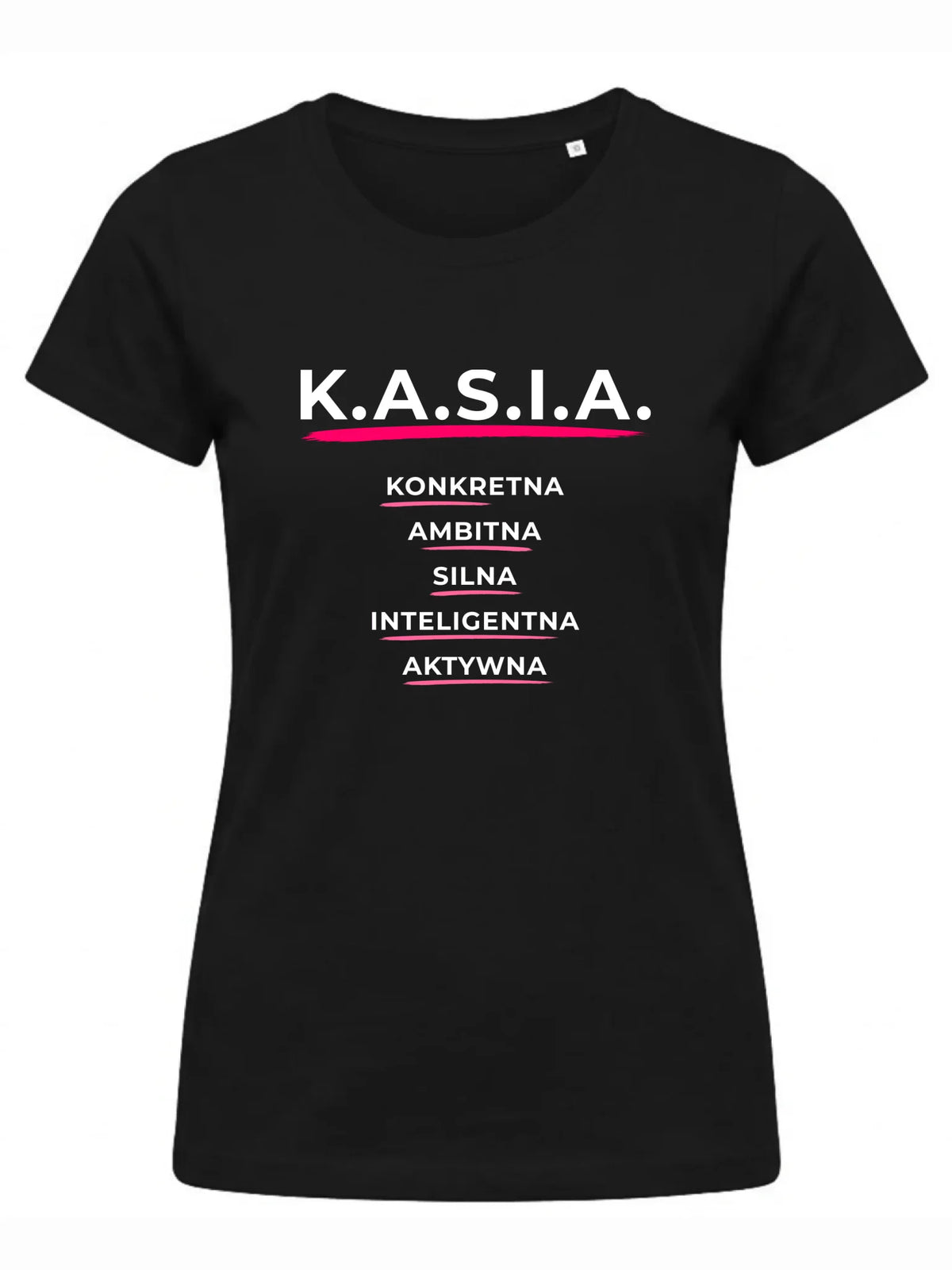 Koszulka damska - prezent dla Kasi - Katarzyna - K.A.S.I.A. DZ17