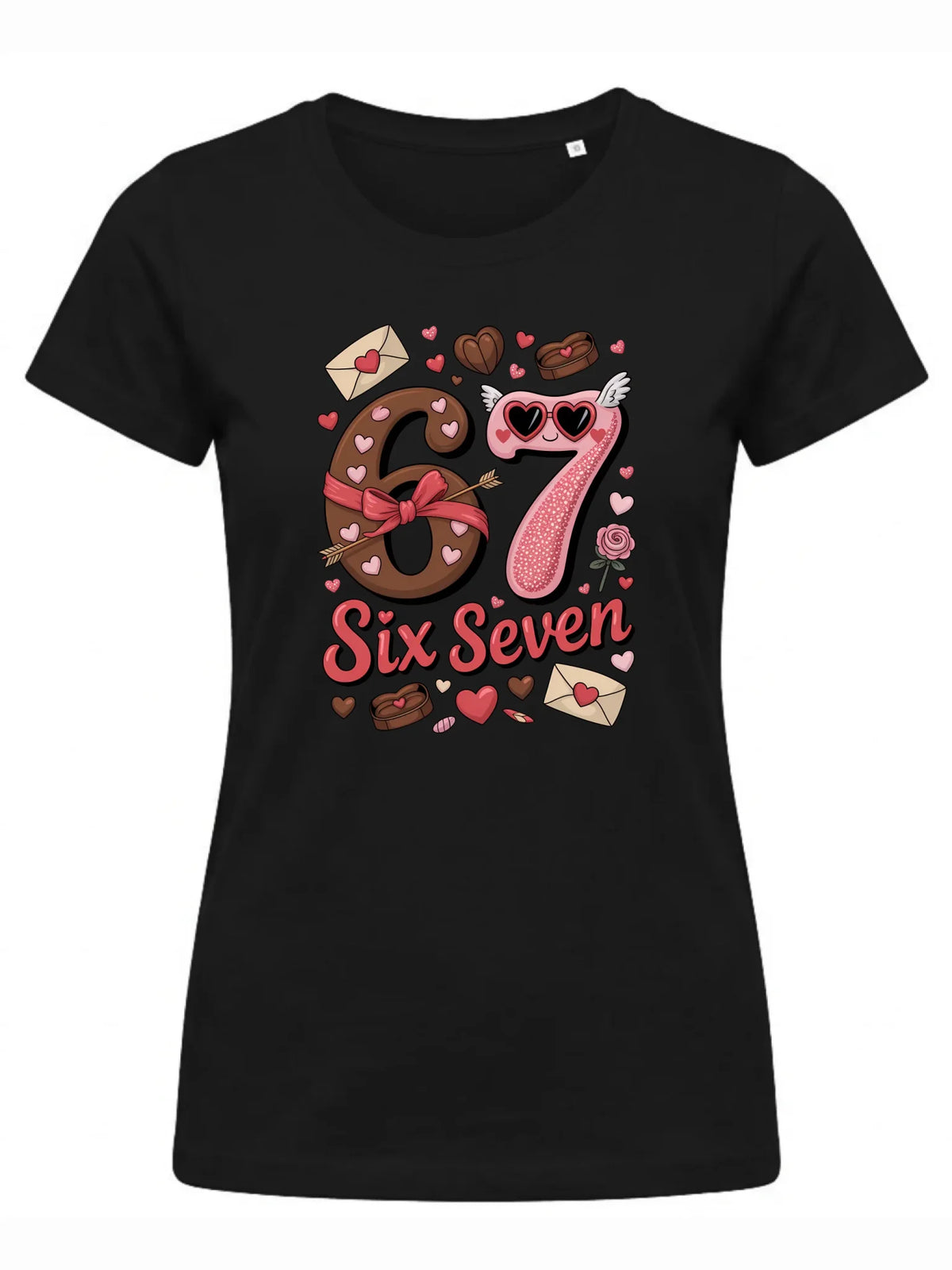 Koszulka damska - Miłość Six Seven 67 W72