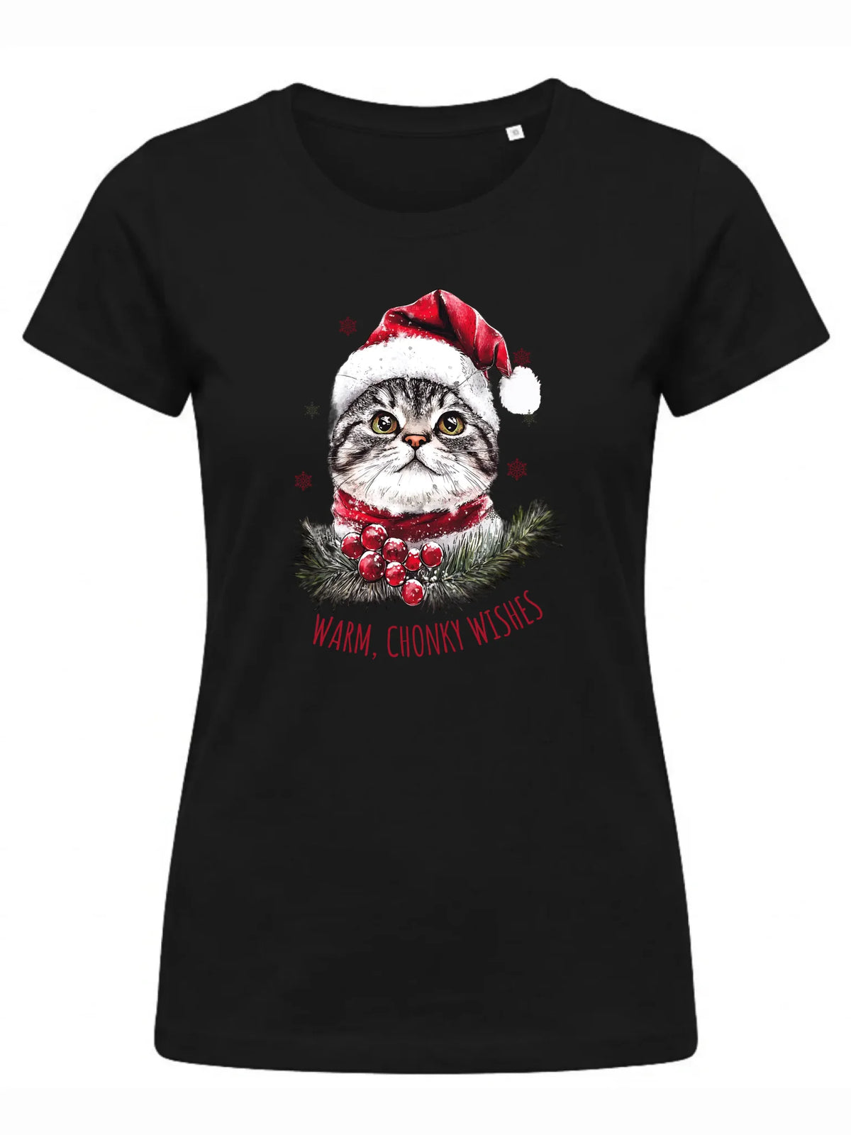 Koszulka damska świąteczna - Warm, Chonky Wishes BN36