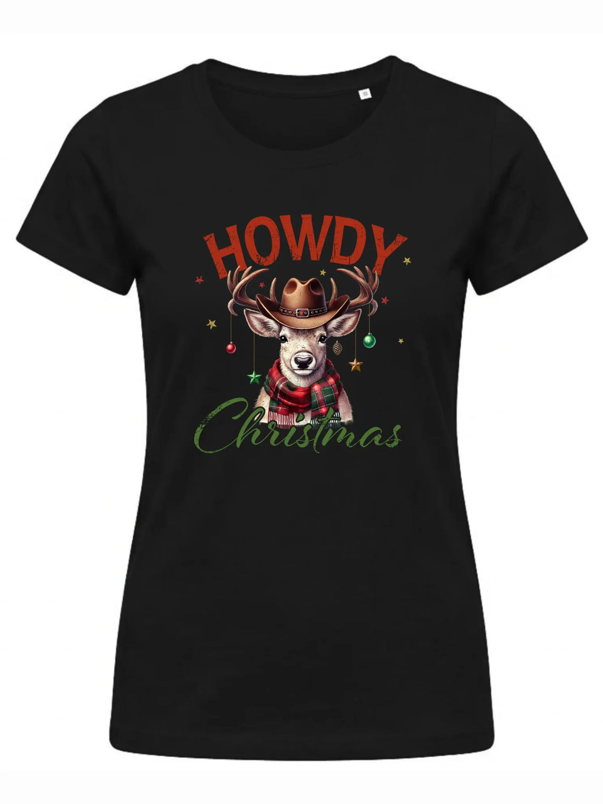 Koszulka damska świąteczna - Howdy Christmas BN54