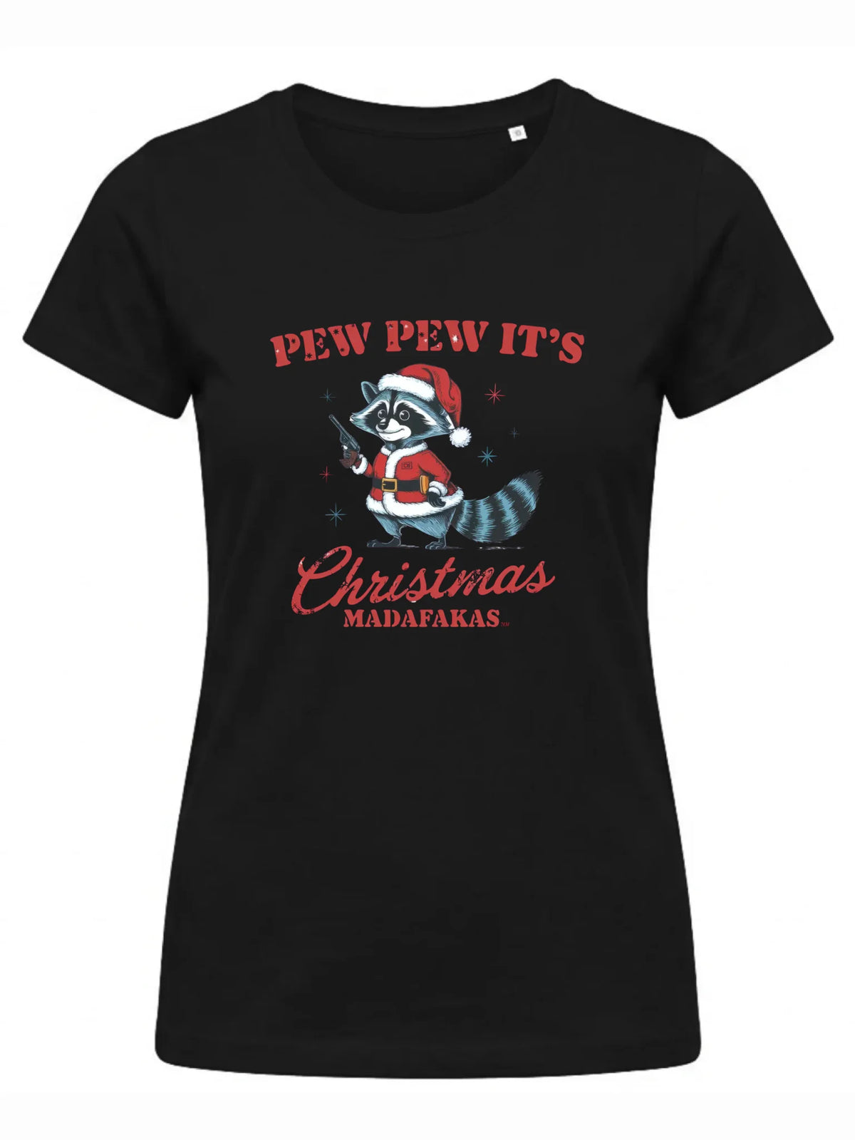 Koszulka damska świąteczna - Pew pew it's Christmas BN60