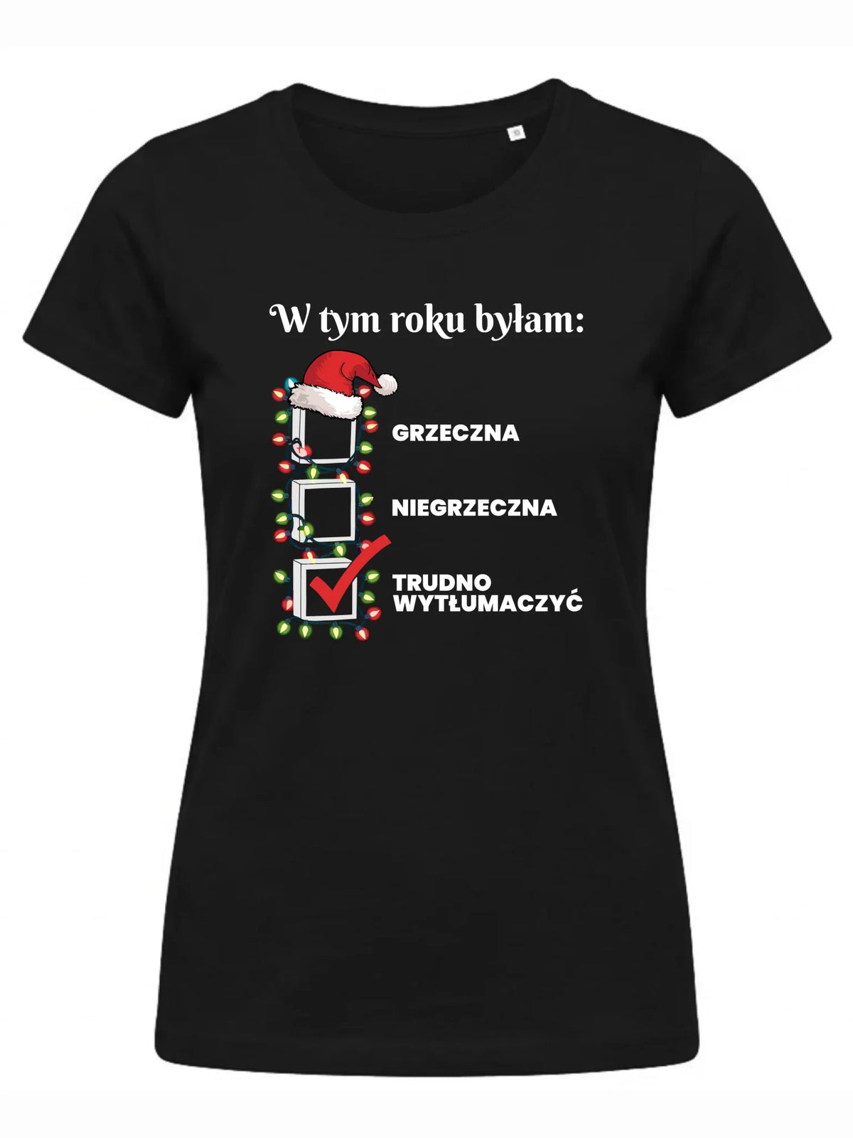 Koszulka damska świąteczna - Trudno wytłumaczyć BN137