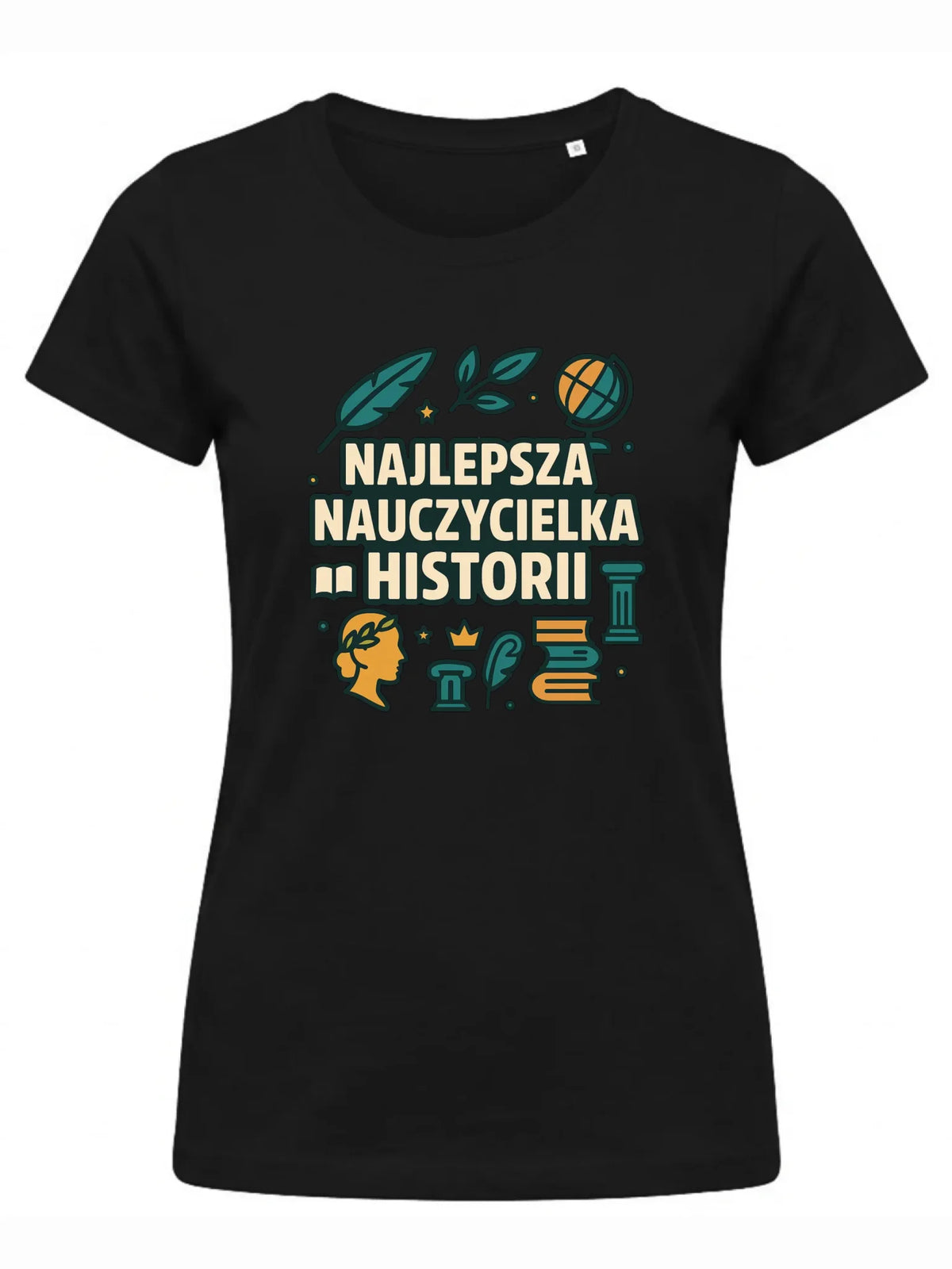 Koszulka damska dla nauczycielki - Najlepsza nauczycielka historii N57