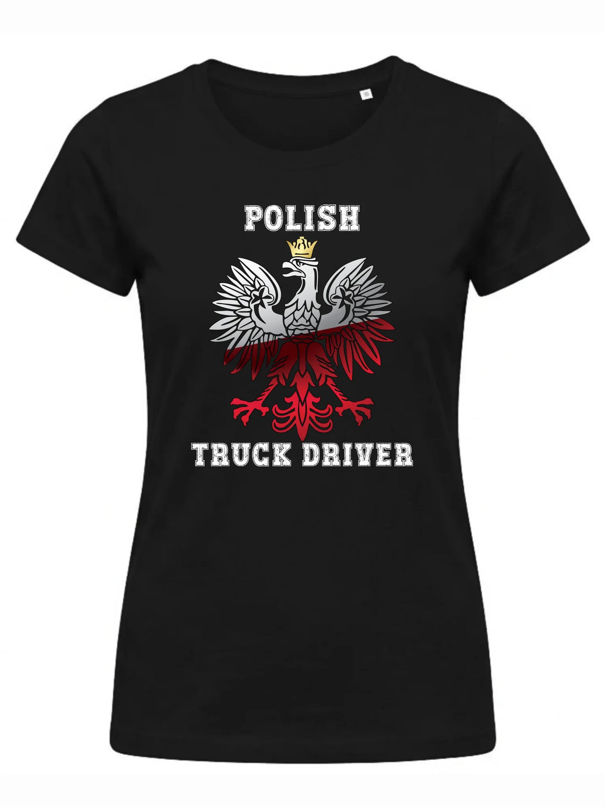 Koszulka damska dla kierowcy ciężarówki - Polish Truck Driver ZKT06